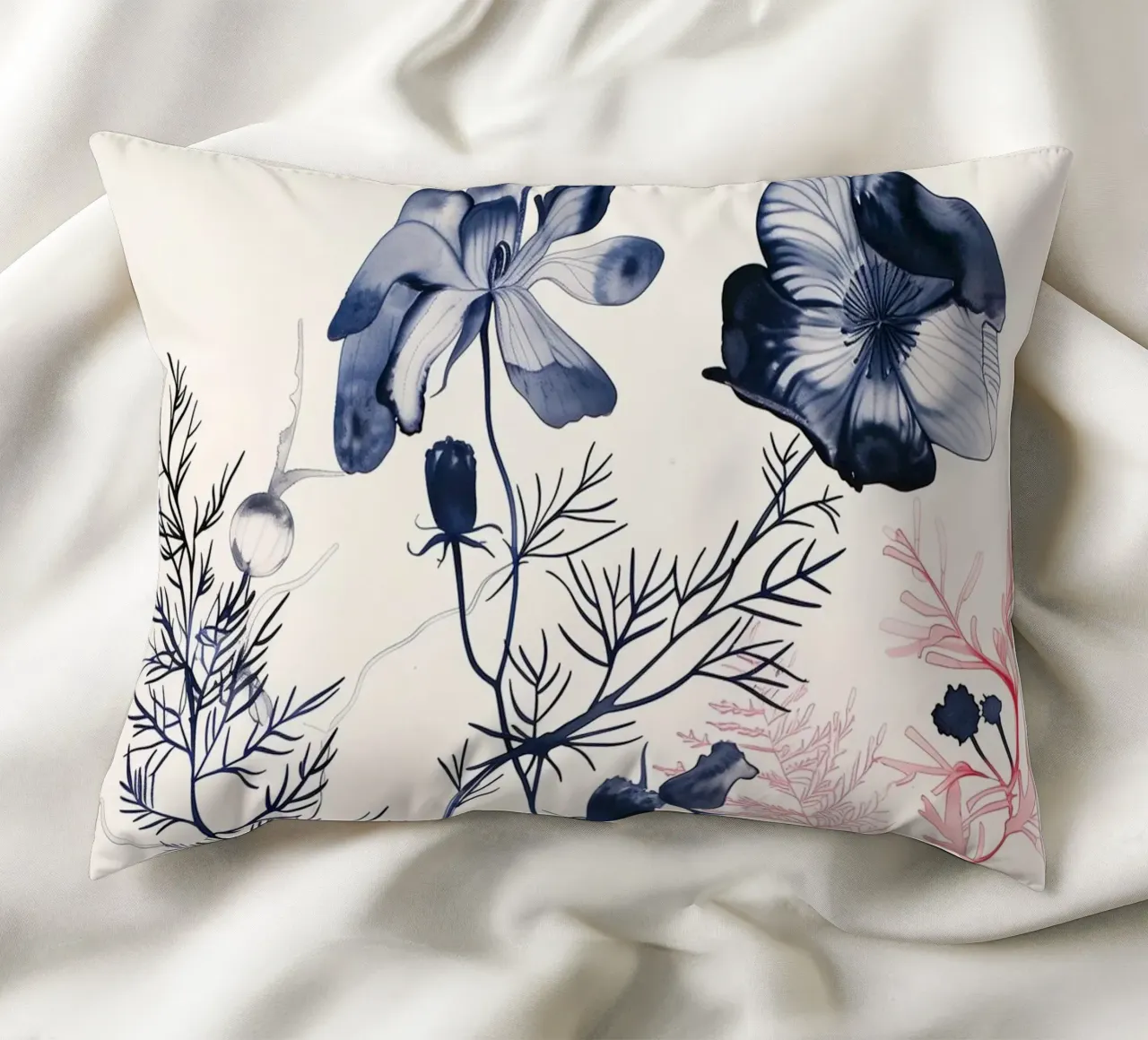 Notturno botanico cuscino da Sophia Calder Studio