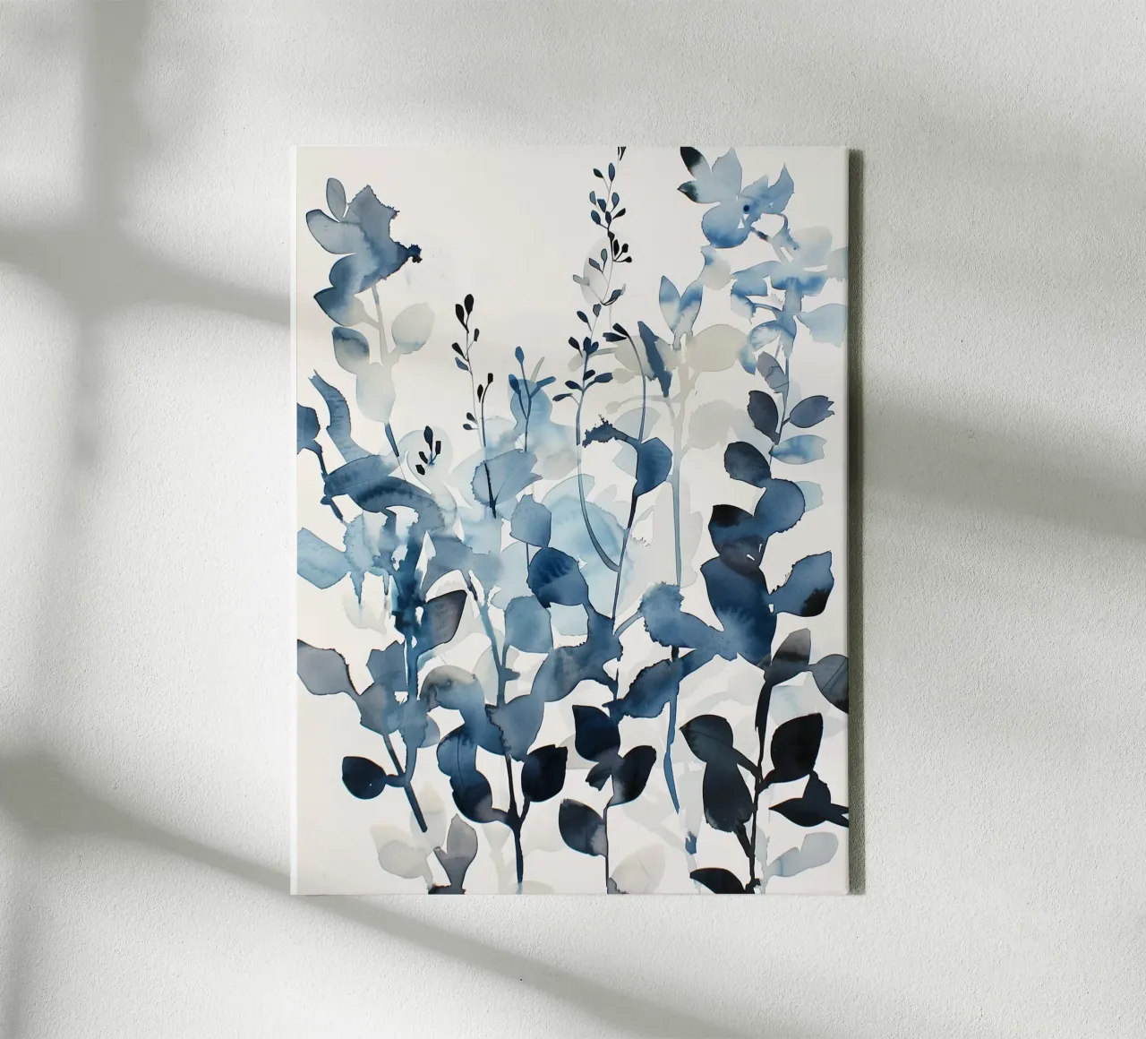Lommerrijke schaduwen canvas met Baklijst van Sophia Calder Studio