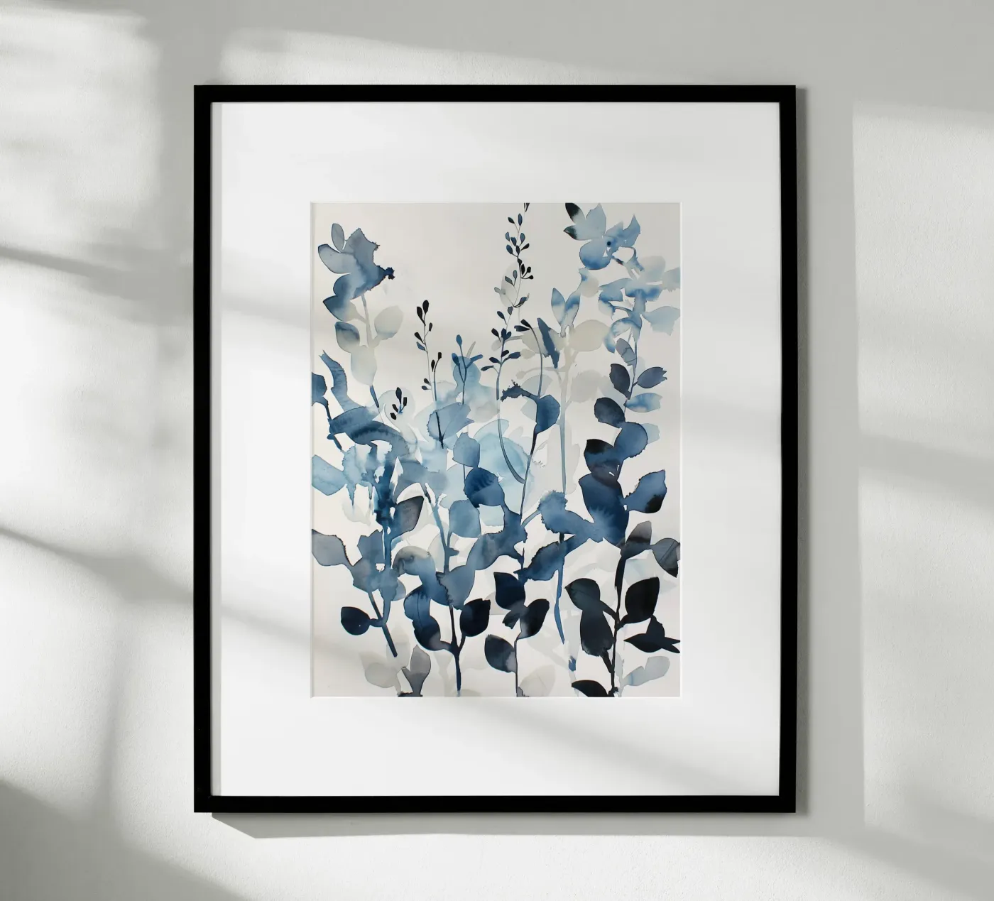 Leafy Shadows poster by Sophia Calder Studio