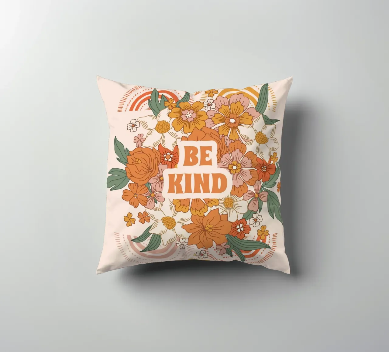 Be Kind Bloom cuscino da vintageshop