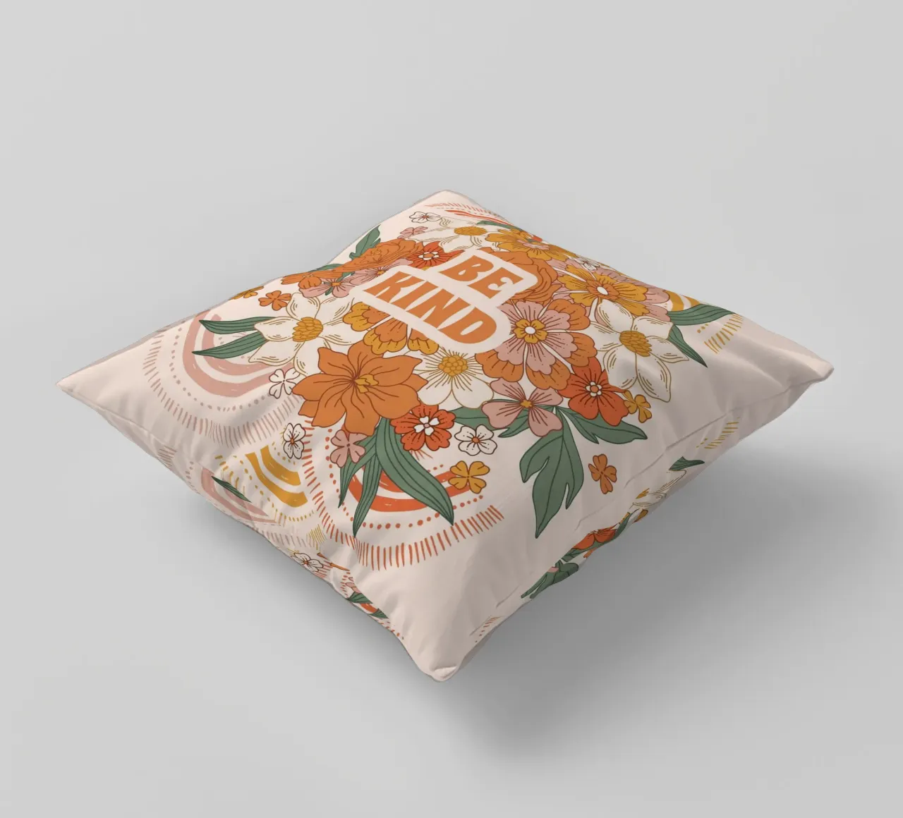 Be Kind Bloom cuscino da vintageshop