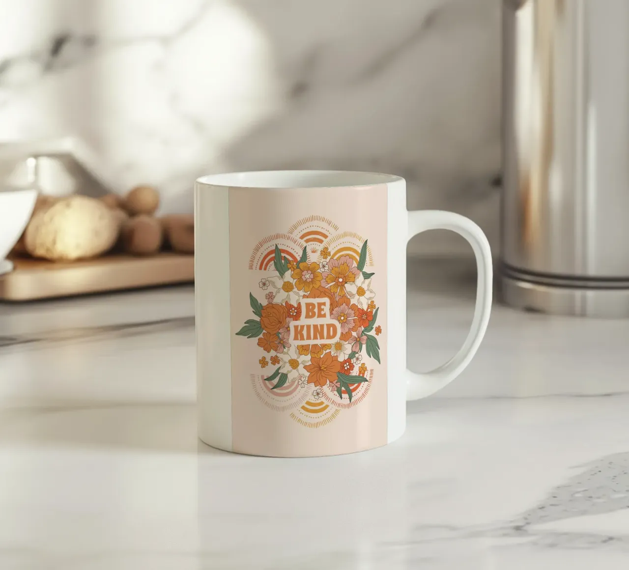 Be Kind Bloom tazza in ceramica da vintageshop