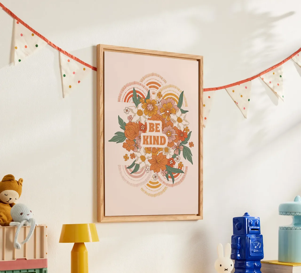 Be Kind Bloom plexiglass da vintageshop