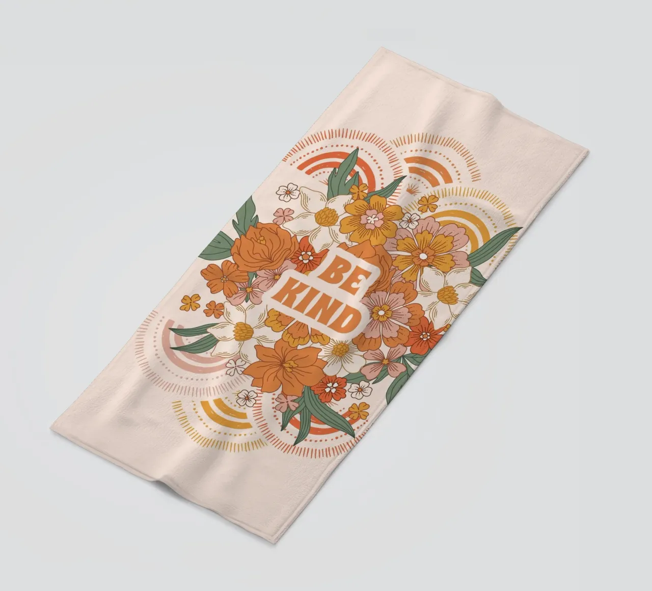 Be Kind Bloom telo mare da vintageshop