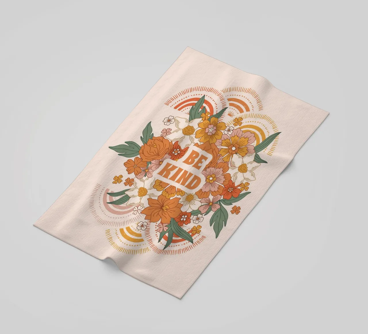 Be Kind Bloom telo mare da vintageshop