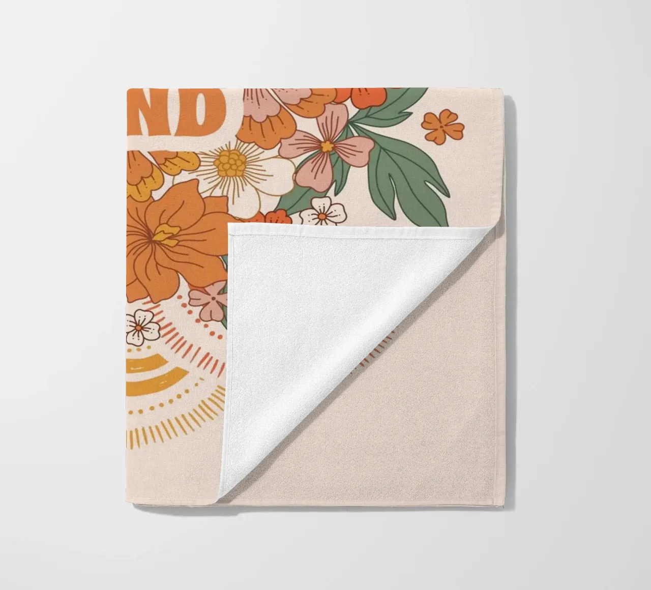Be Kind Bloom telo mare da vintageshop