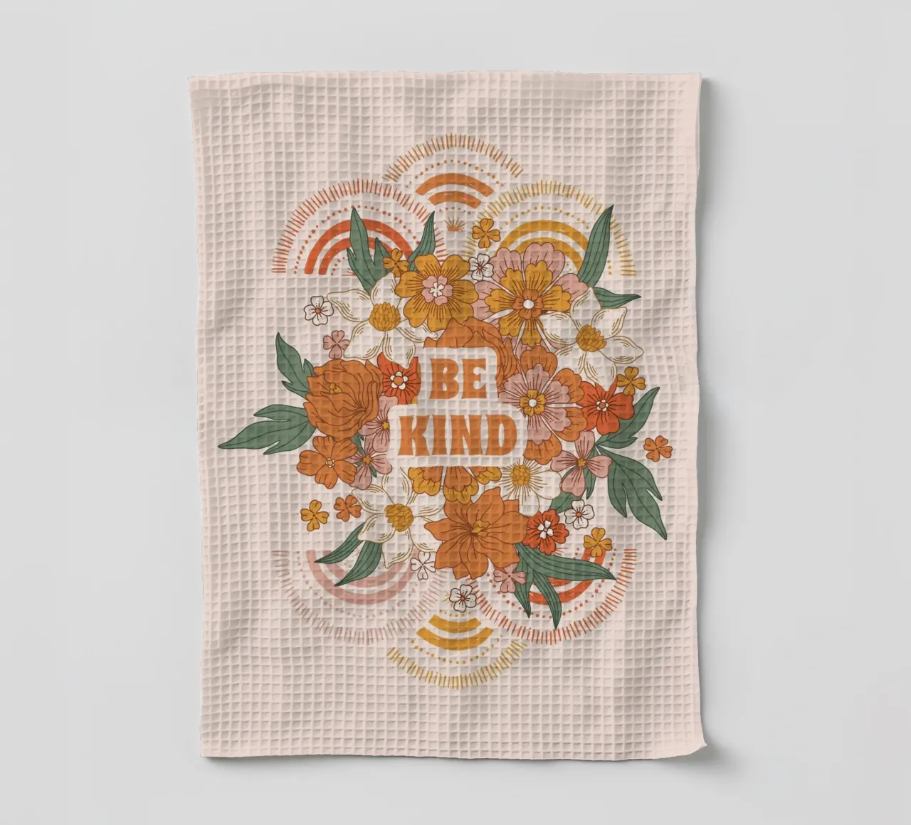 Be Kind Bloom canovaccio da cucina da vintageshop