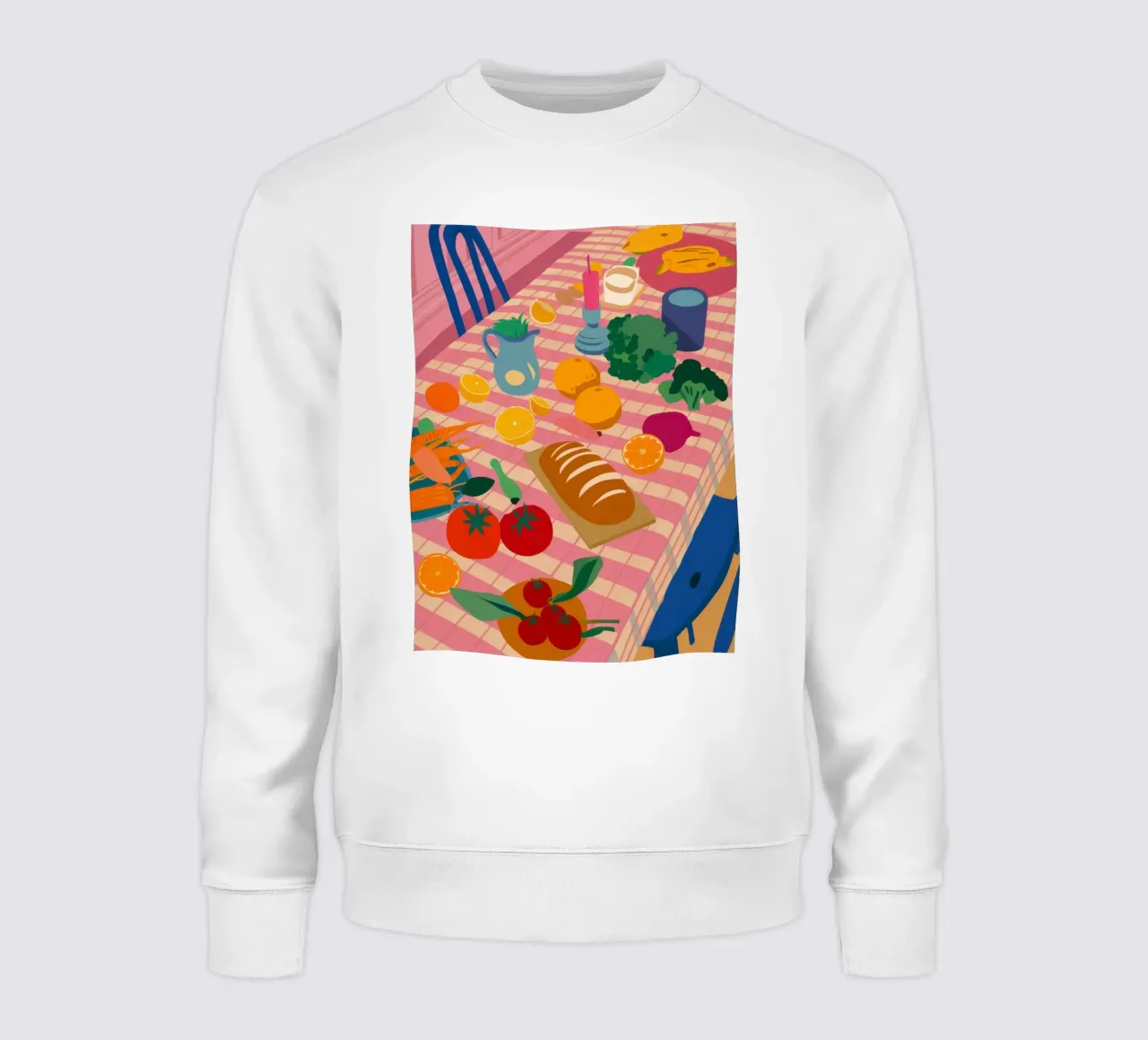 Tavolo da pranzo rustico felpa da Trace Brush