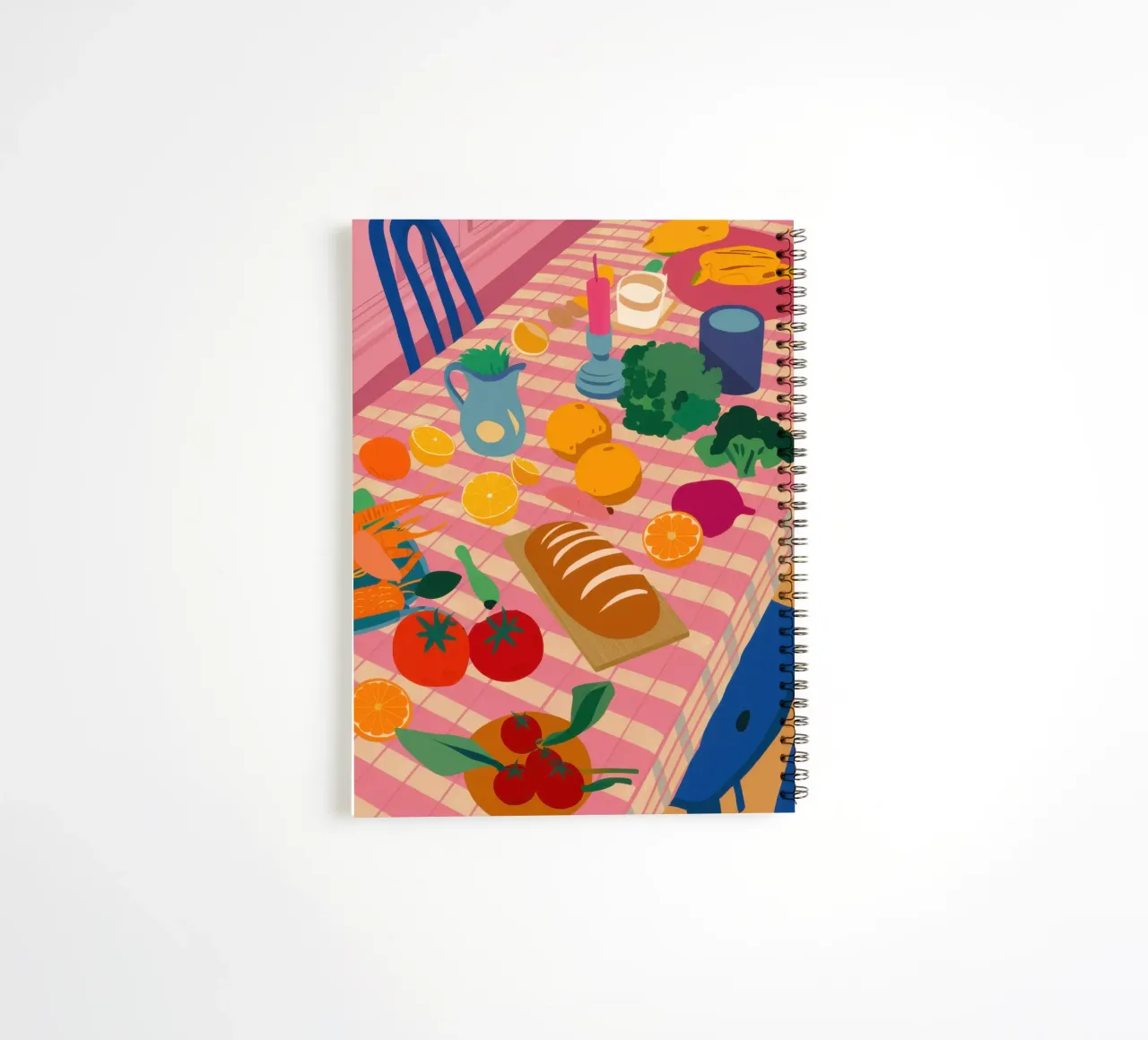 Tavolo da pranzo rustico diario ad anelli da Trace Brush