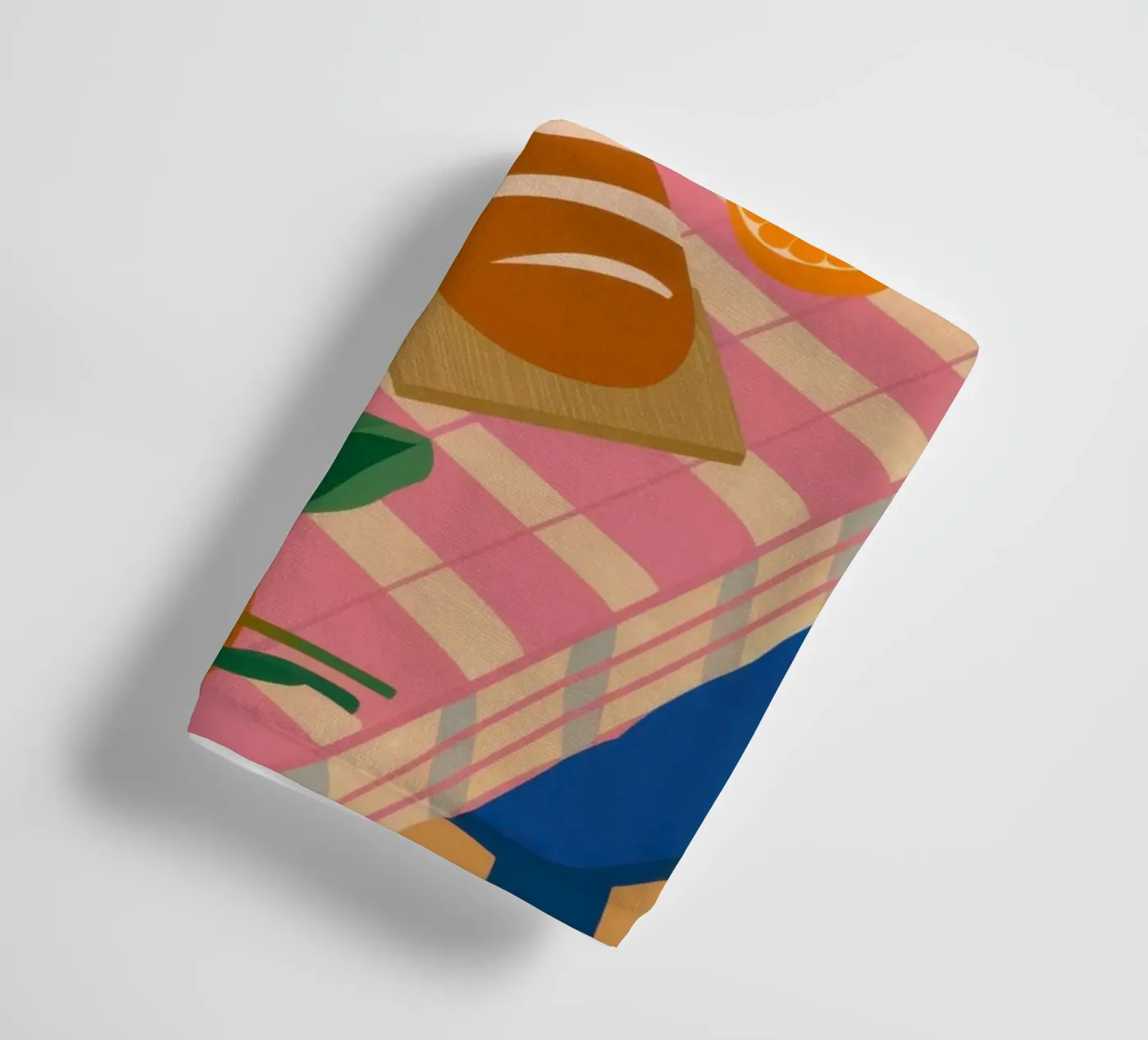 Rustic Lunch Table towel by Trace Brush