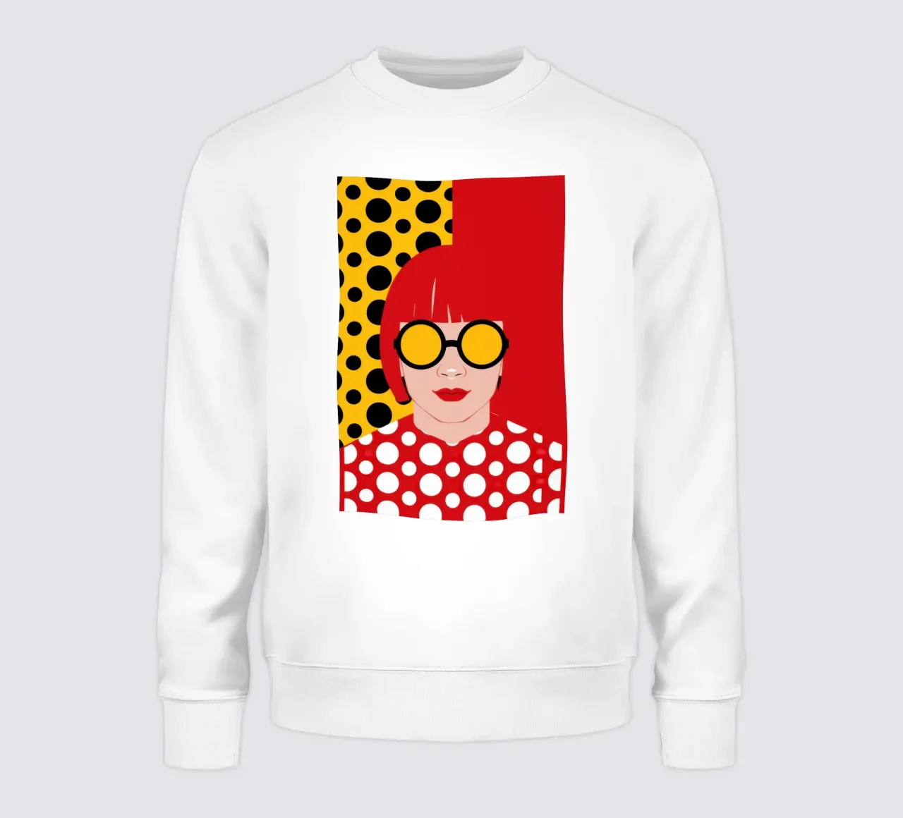 Pop Art a pois felpa da Gaia Viesta