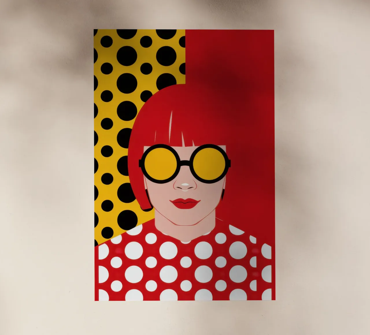 Pop Art a pois pellicola backlit da Gaia Viesta