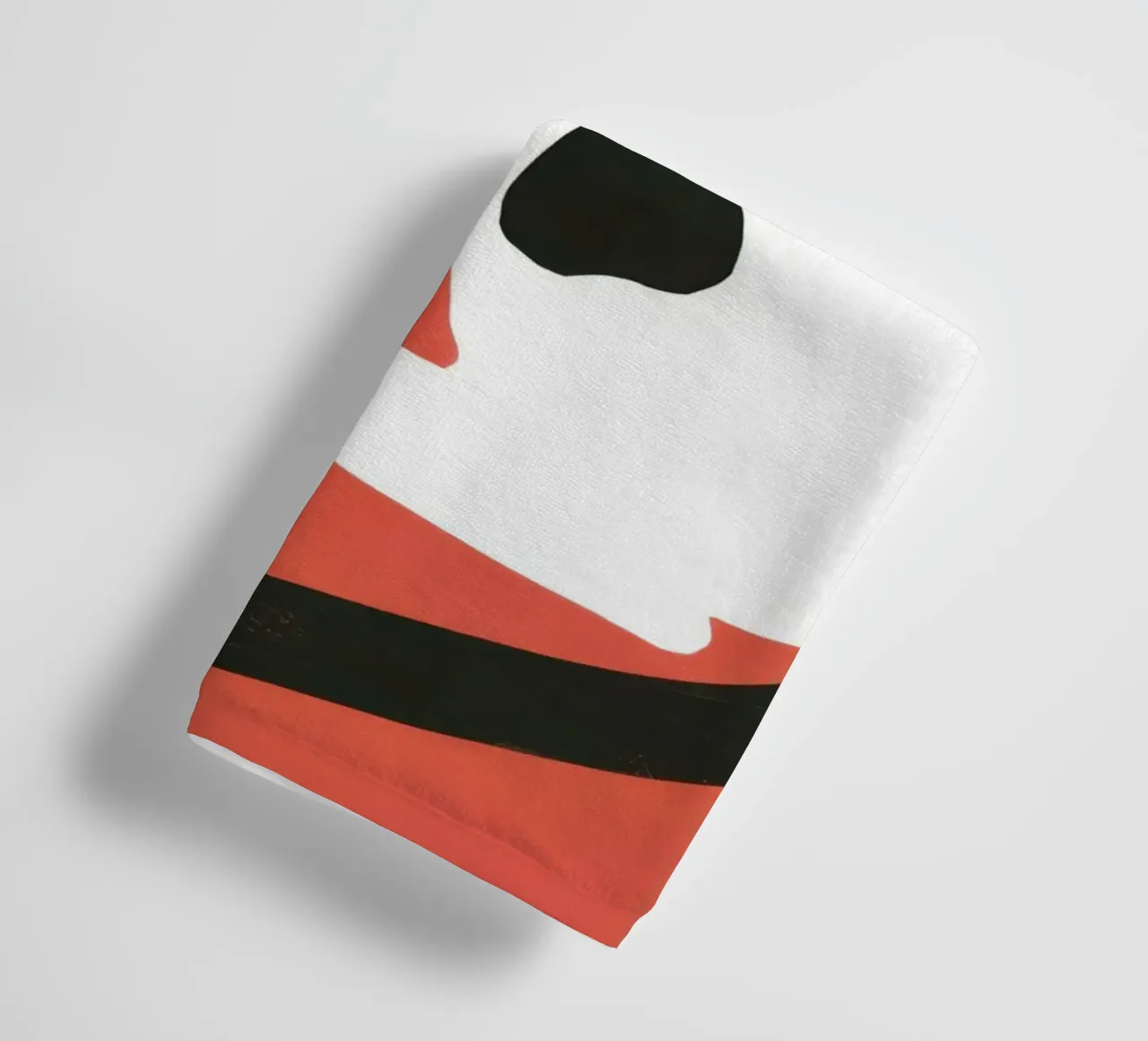 The Yin Yang Cat towel by Luna Aura