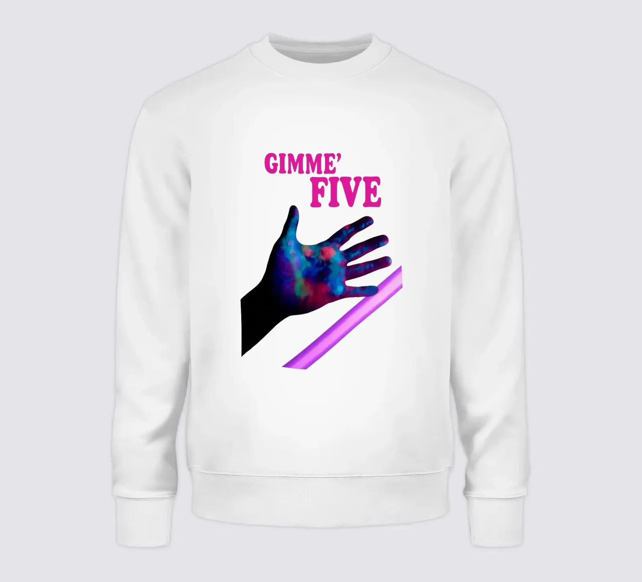 GIMME FIVE 5 felpa da Vintage Van Gogh