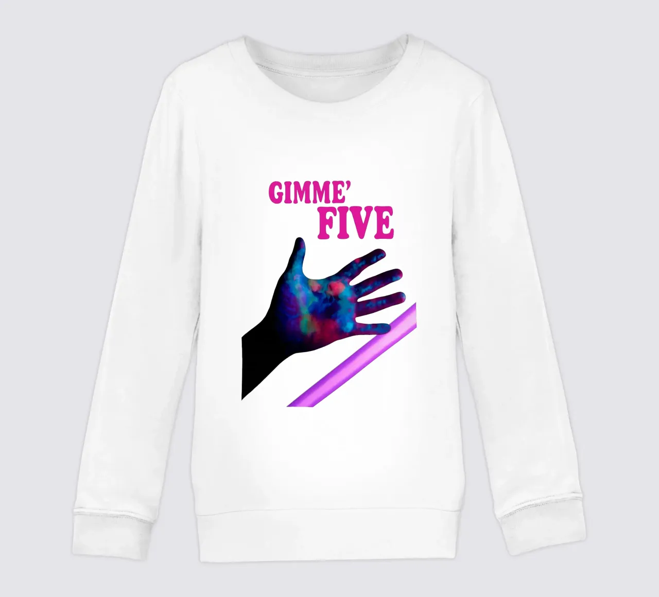 GIMME FIVE 5 felpa bambino da Vintage Van Gogh