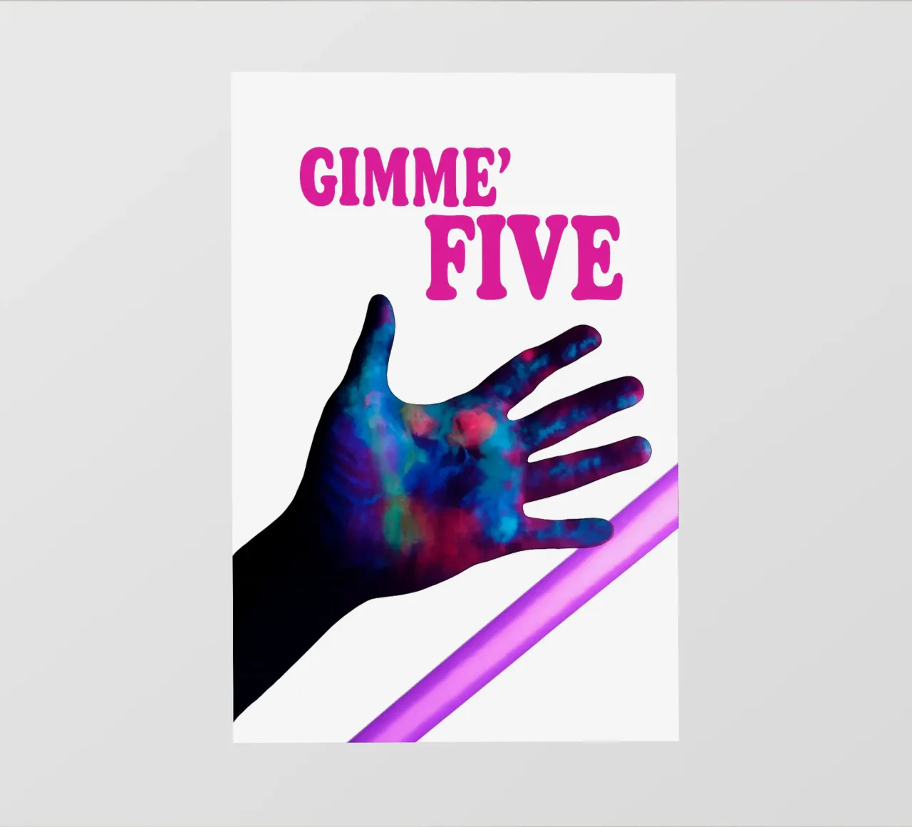 GIMME FIVE 5 telo in pvc da Vintage Van Gogh