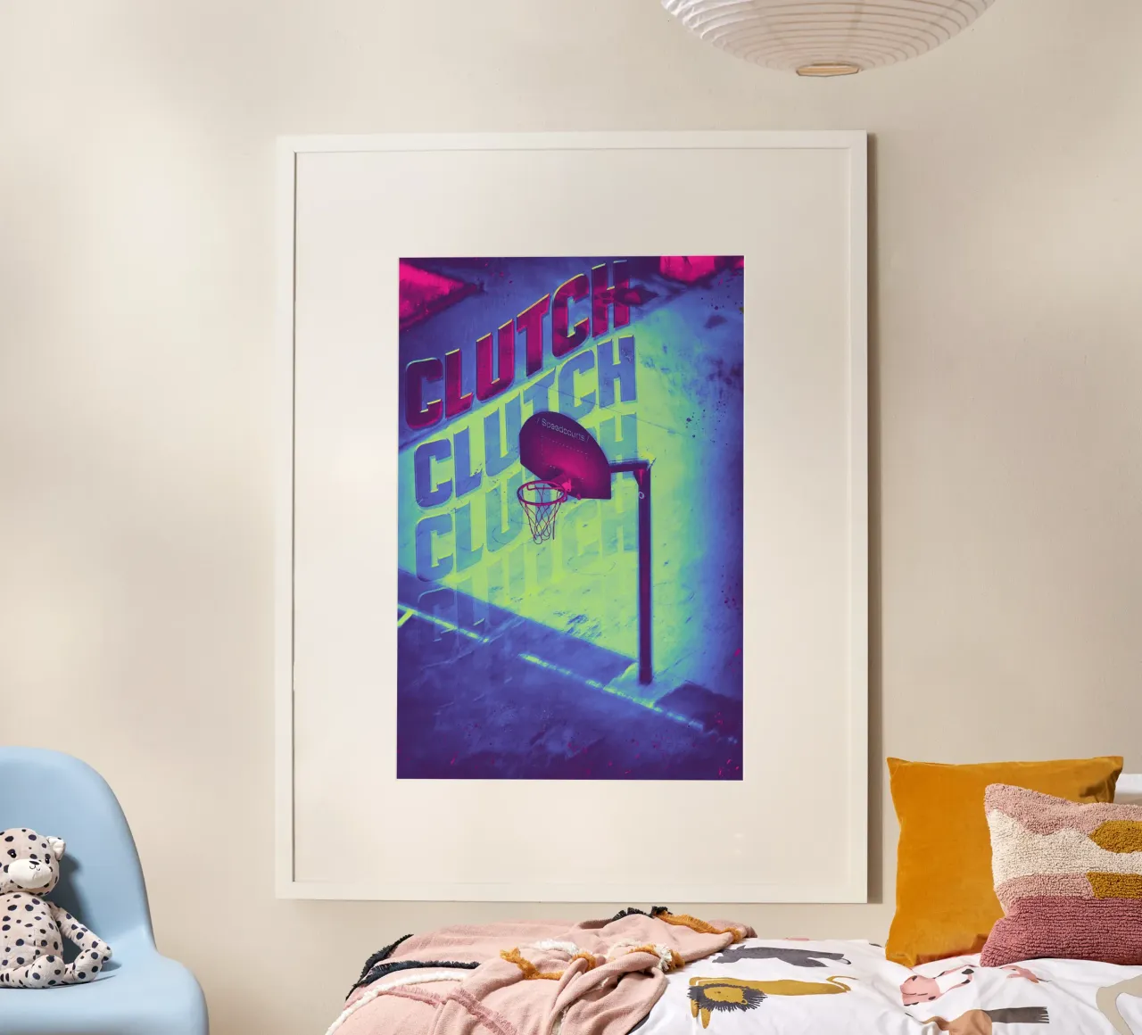 Clutch - Basketball poster da athlete.art