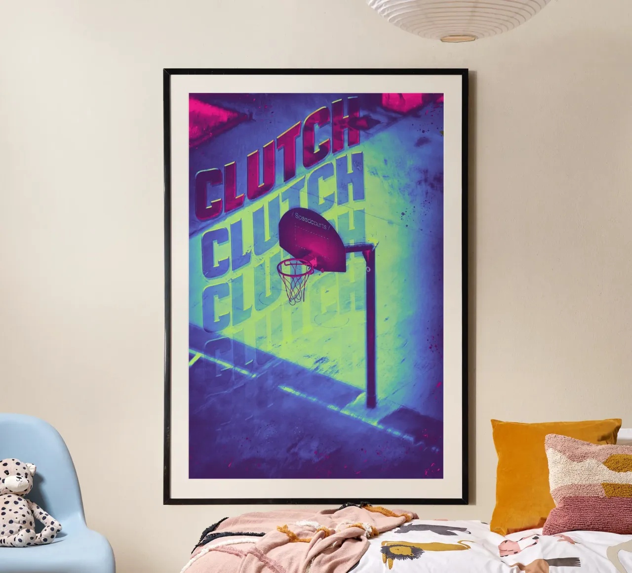 Clutch - Basketball poster da athlete.art