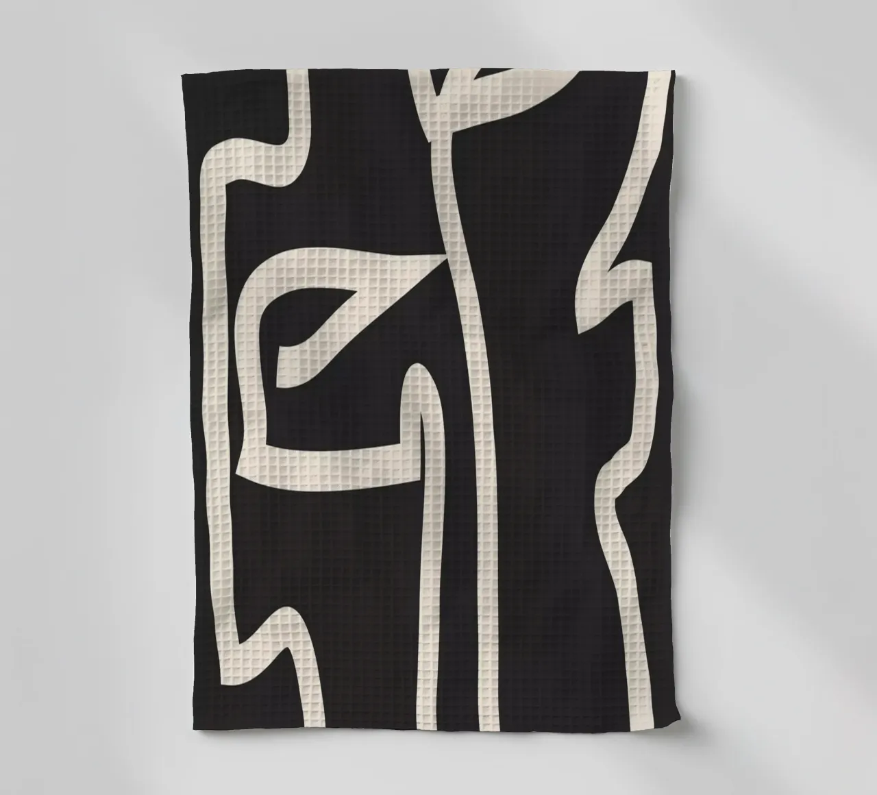 Linea astratta Face canovaccio da cucina da ThingDesign