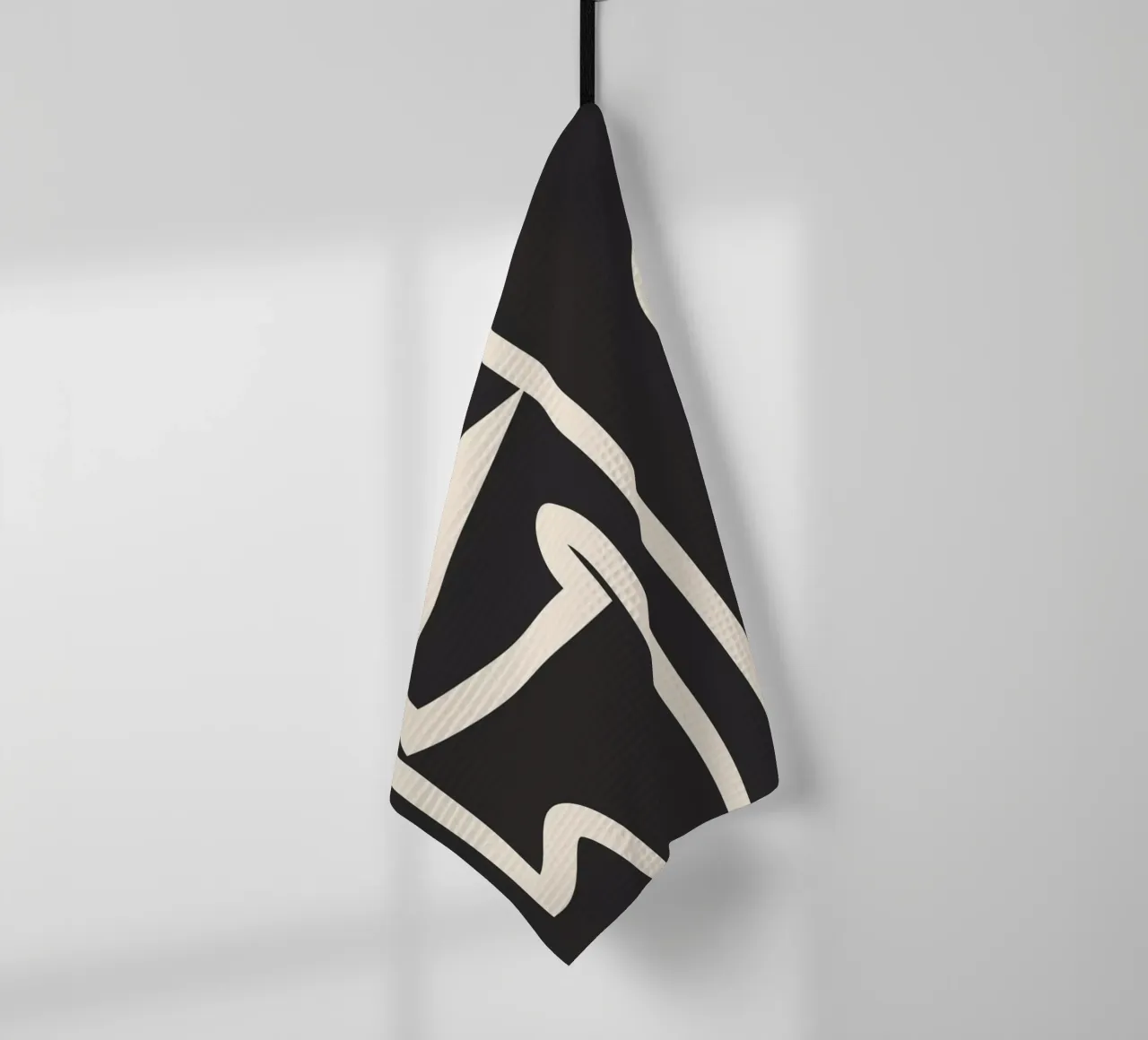Linea astratta Face canovaccio da cucina da ThingDesign