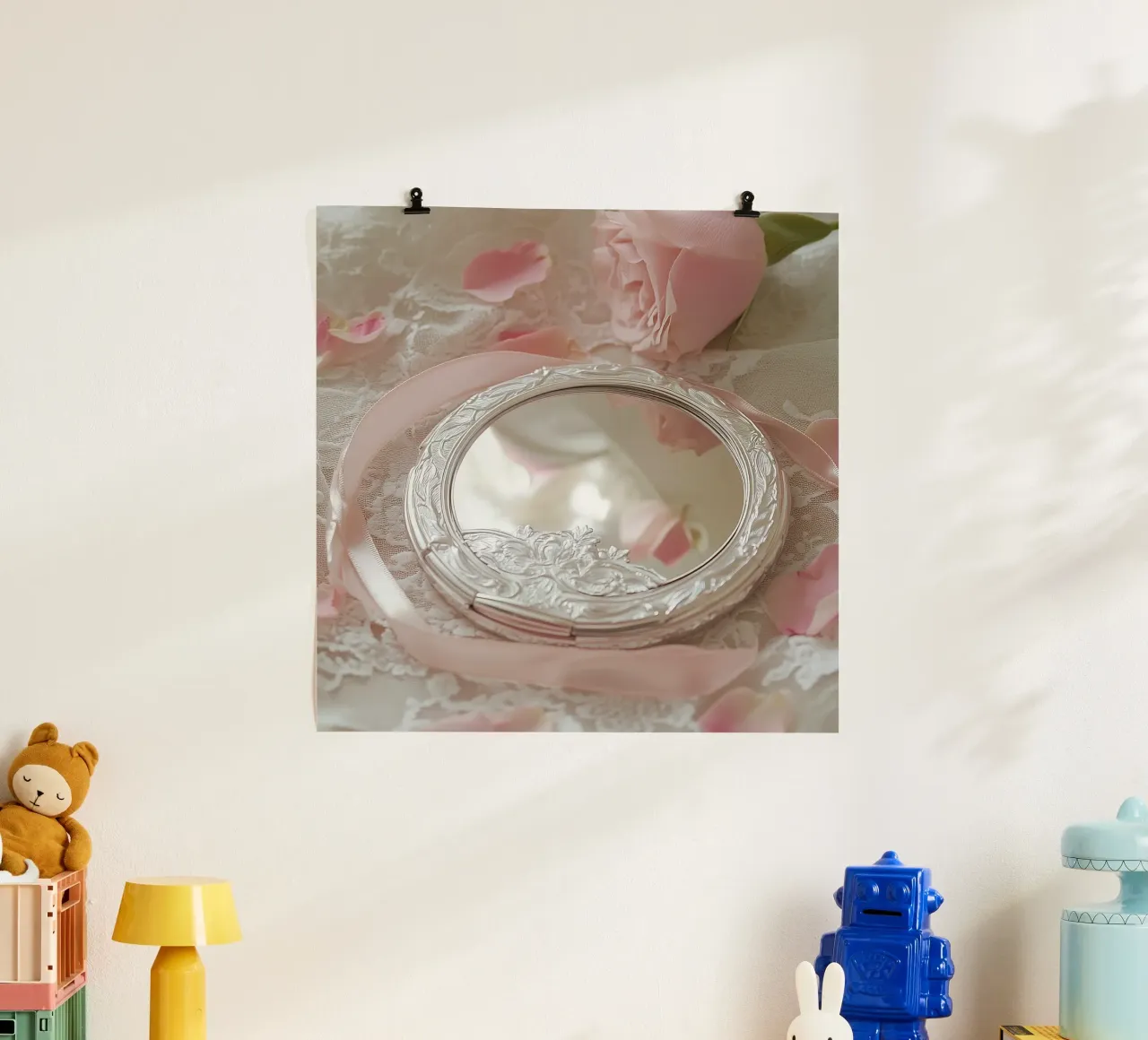 Sussurri in rosa poster da StillVibe Home