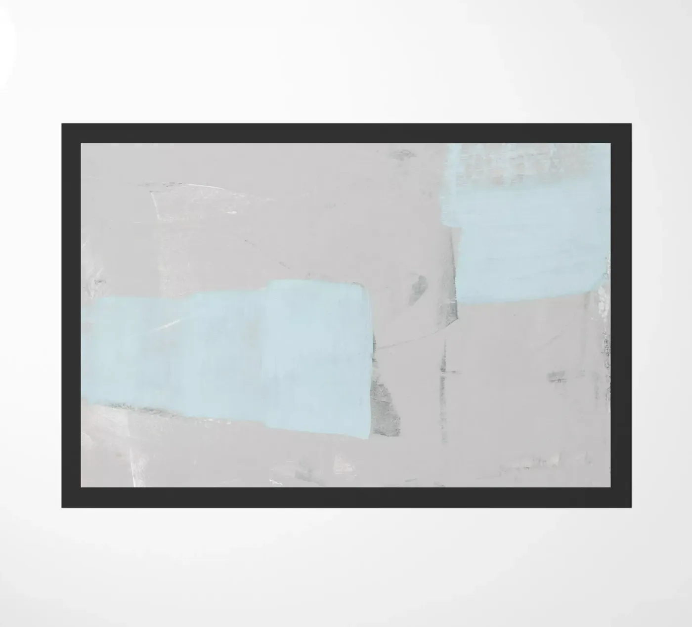 pale blue and grey zerbino da IRIS LEHNHARDT FINE ART