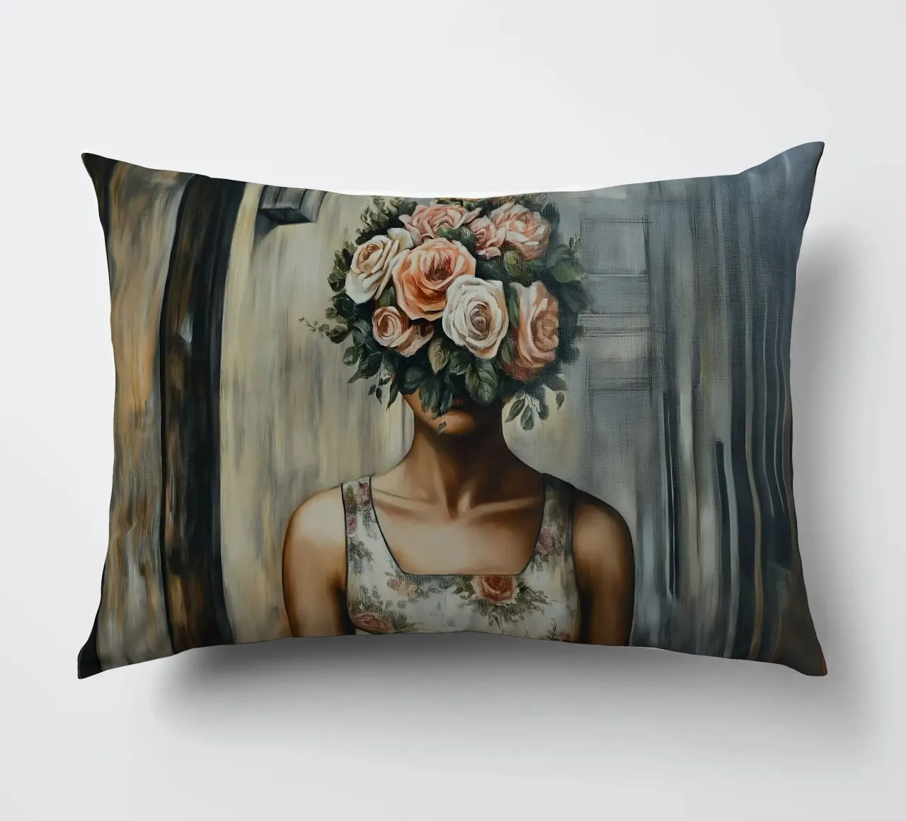 Mente bella come un fiore cuscino da Motivate-Today