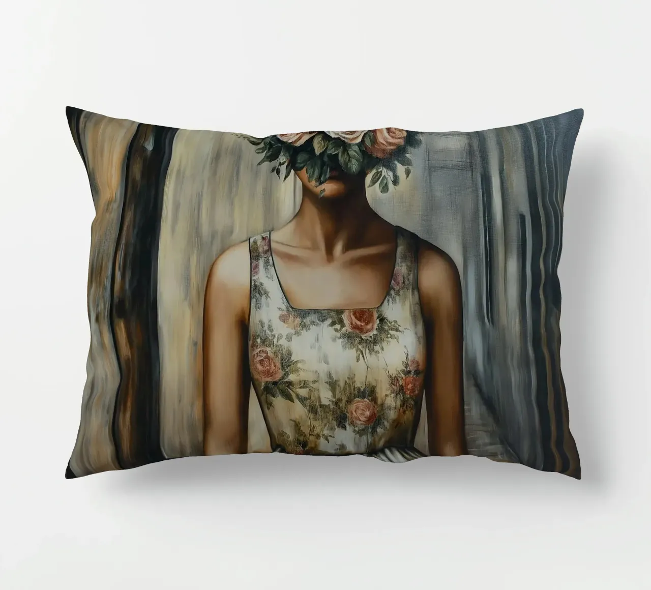 Mente bella come un fiore cuscino da Motivate-Today
