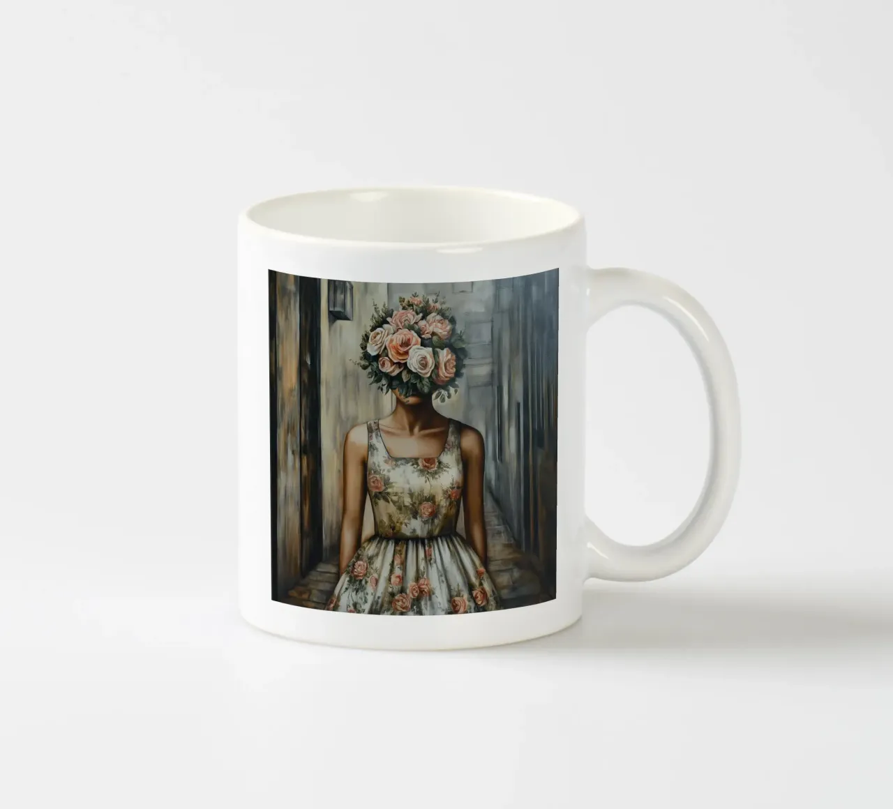 Mente bella come un fiore tazza in ceramica da Motivate-Today