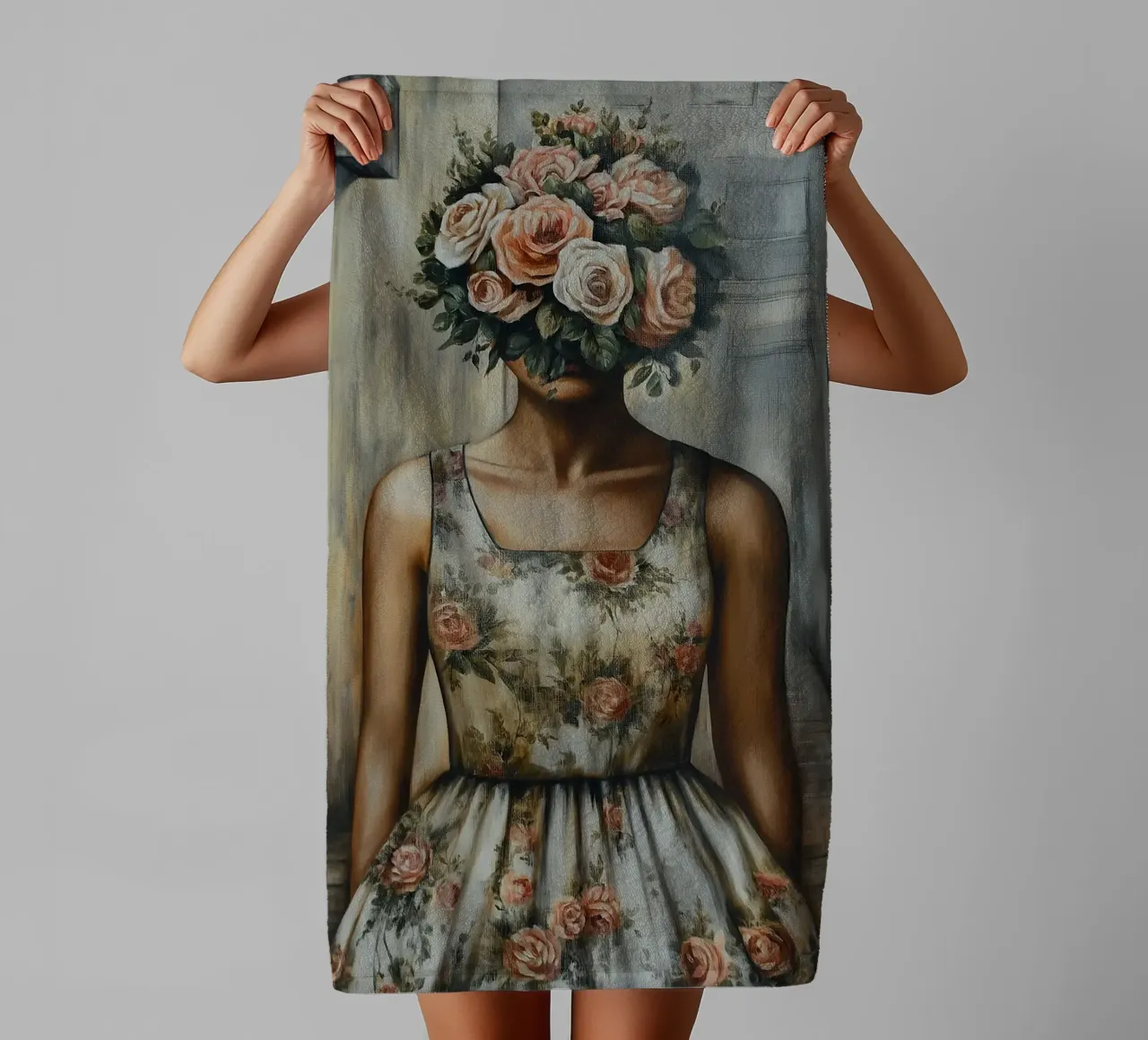 Un bel esprit comme une fleur serviette de bain de Motivate-Today