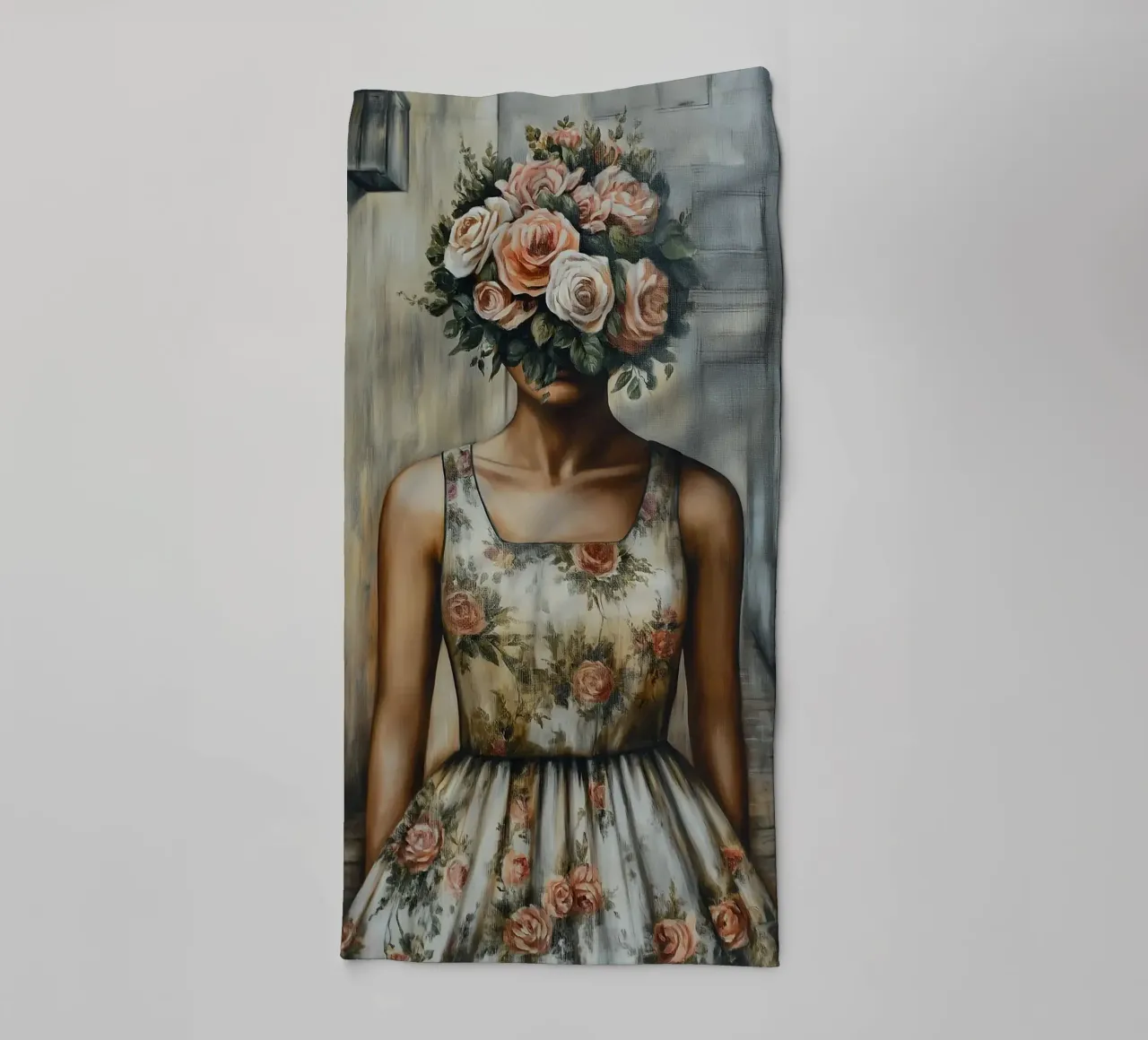 Un bel esprit comme une fleur serviette de bain de Motivate-Today