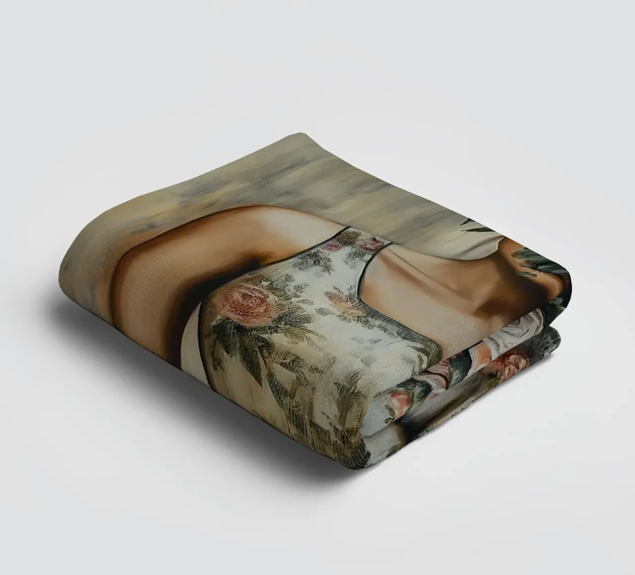 Un bel esprit comme une fleur serviette de bain de Motivate-Today