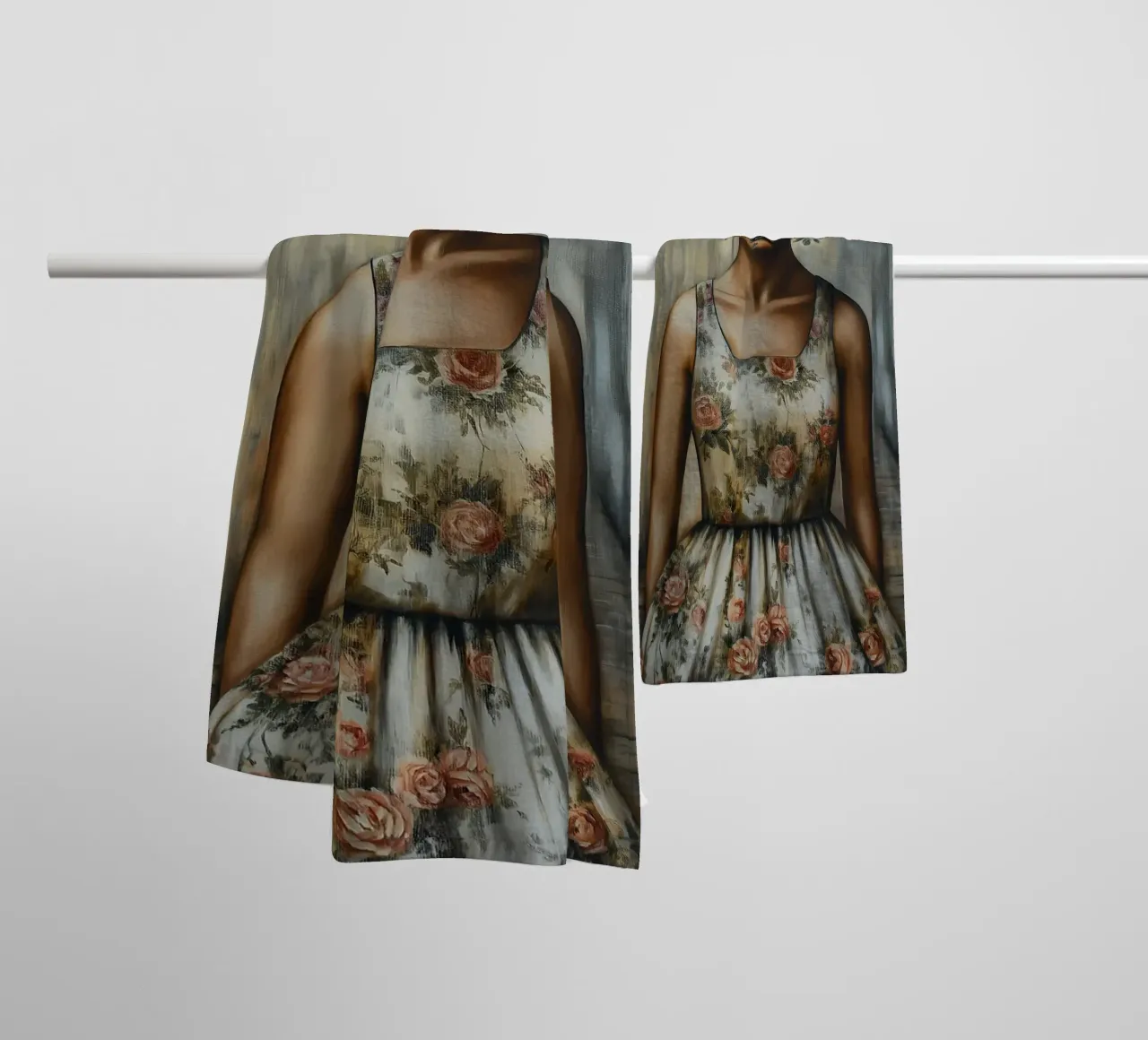 Un bel esprit comme une fleur serviette de bain de Motivate-Today