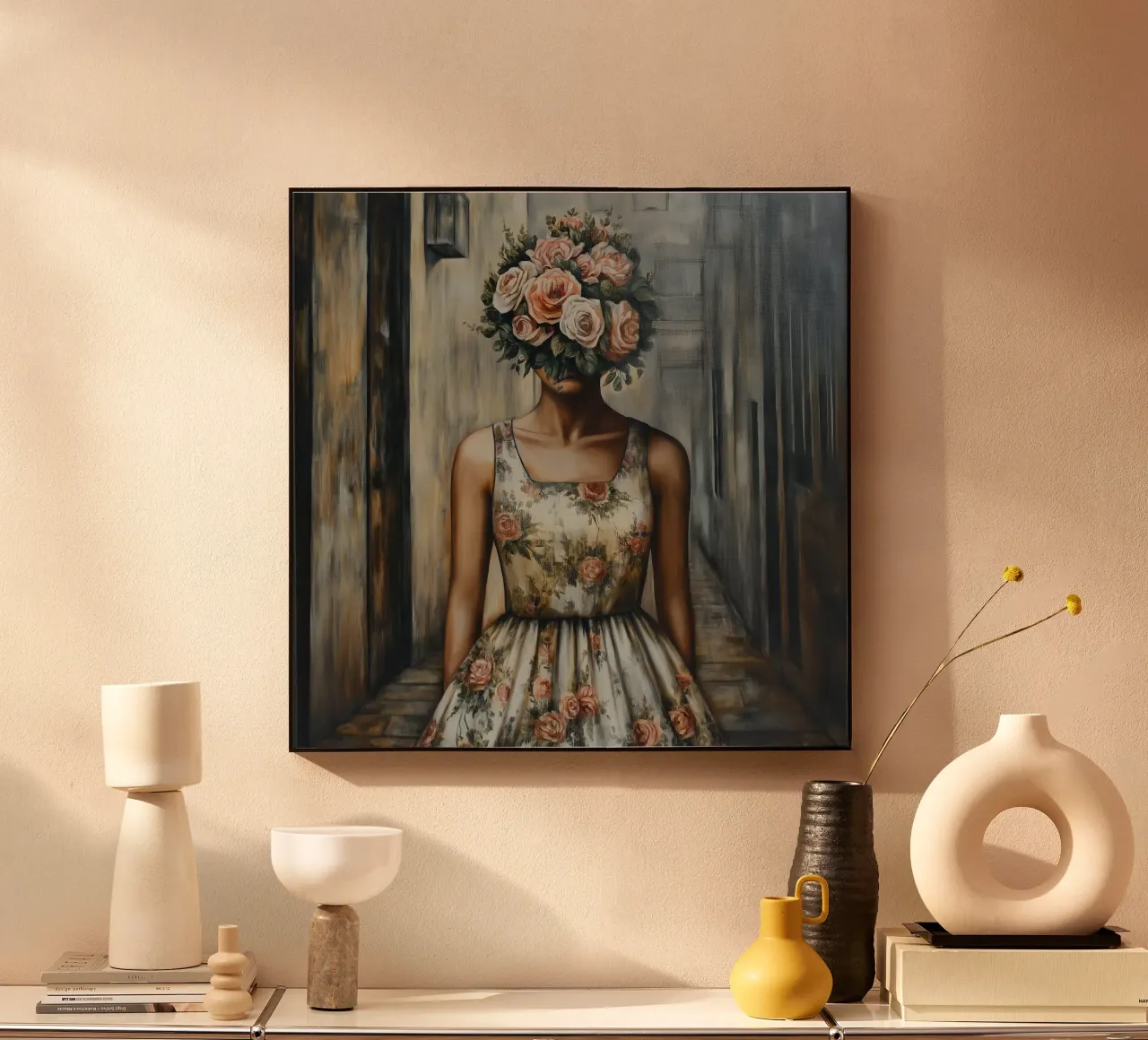 Mente bella come un fiore plexiglass da Motivate-Today