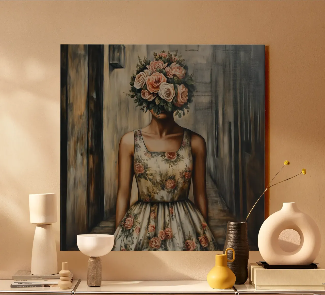 Mente bella come un fiore plexiglass da Motivate-Today