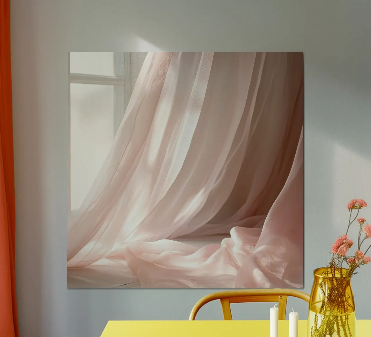 Lampo di luce di colore bianco poster da StillVibe Home