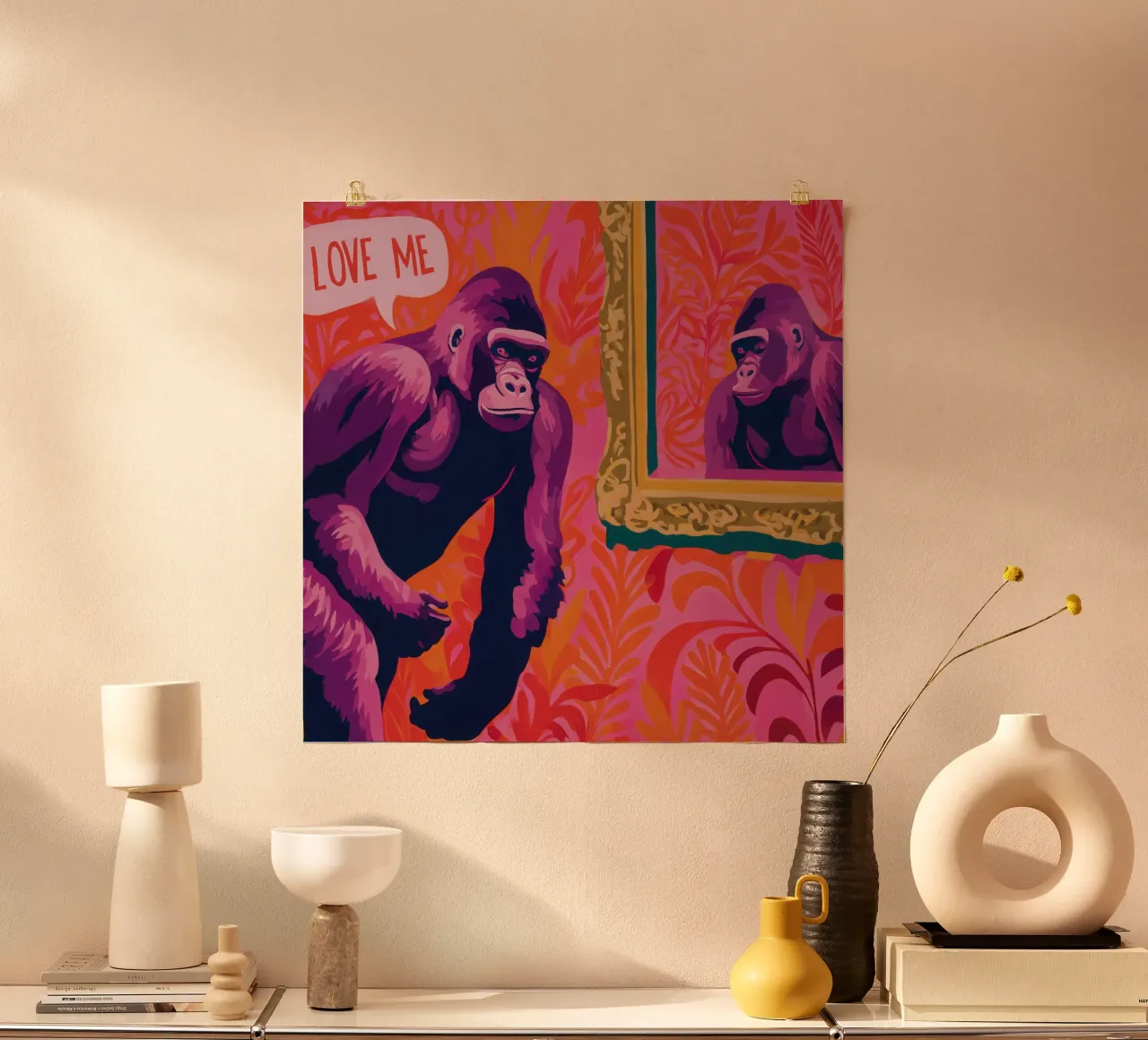Narcisismo e amore per se stessi | Riflessione sulla pop art poster da Autofocus