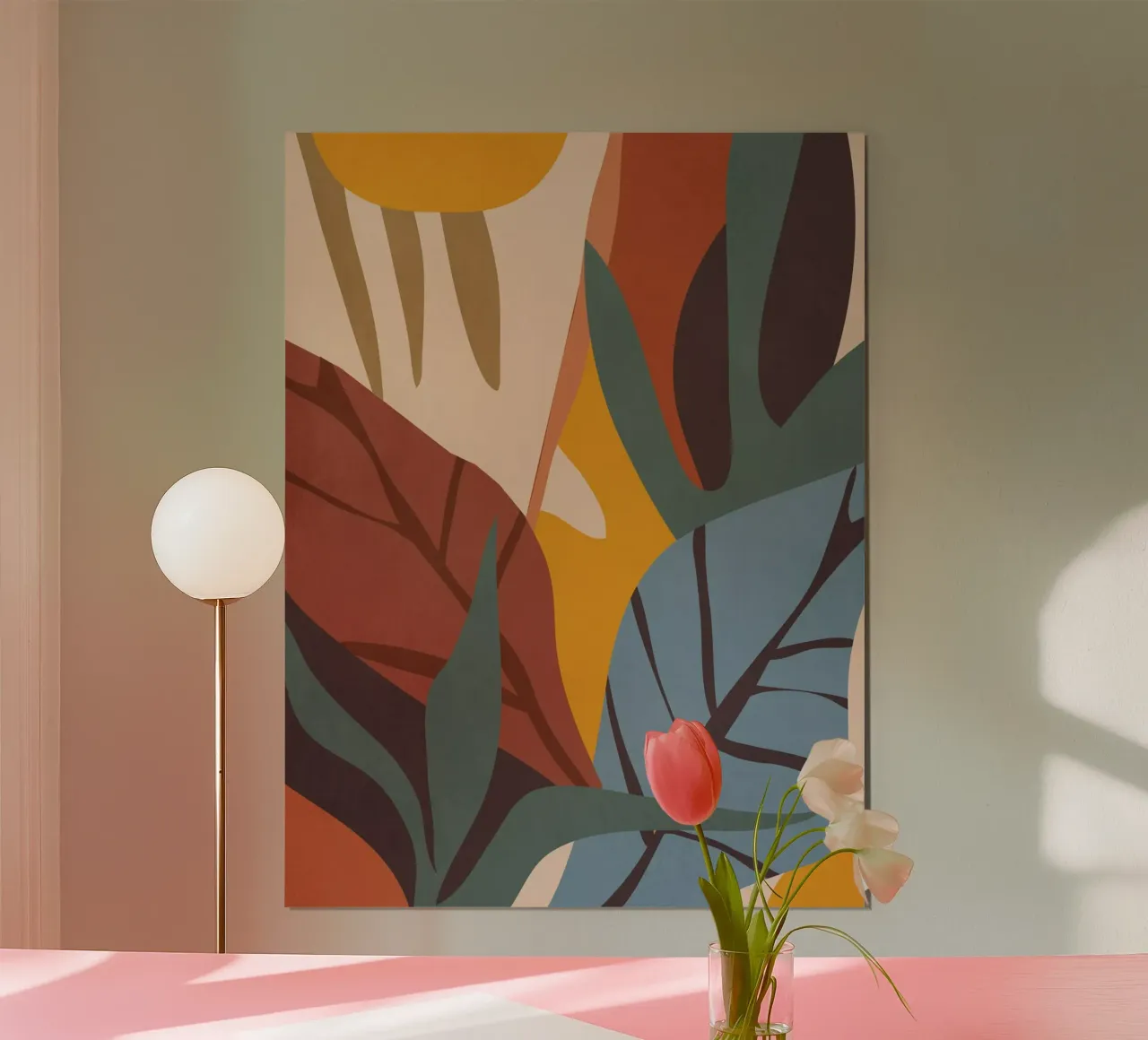 Abstract Art Jungle hahnemühle by ThingDesign