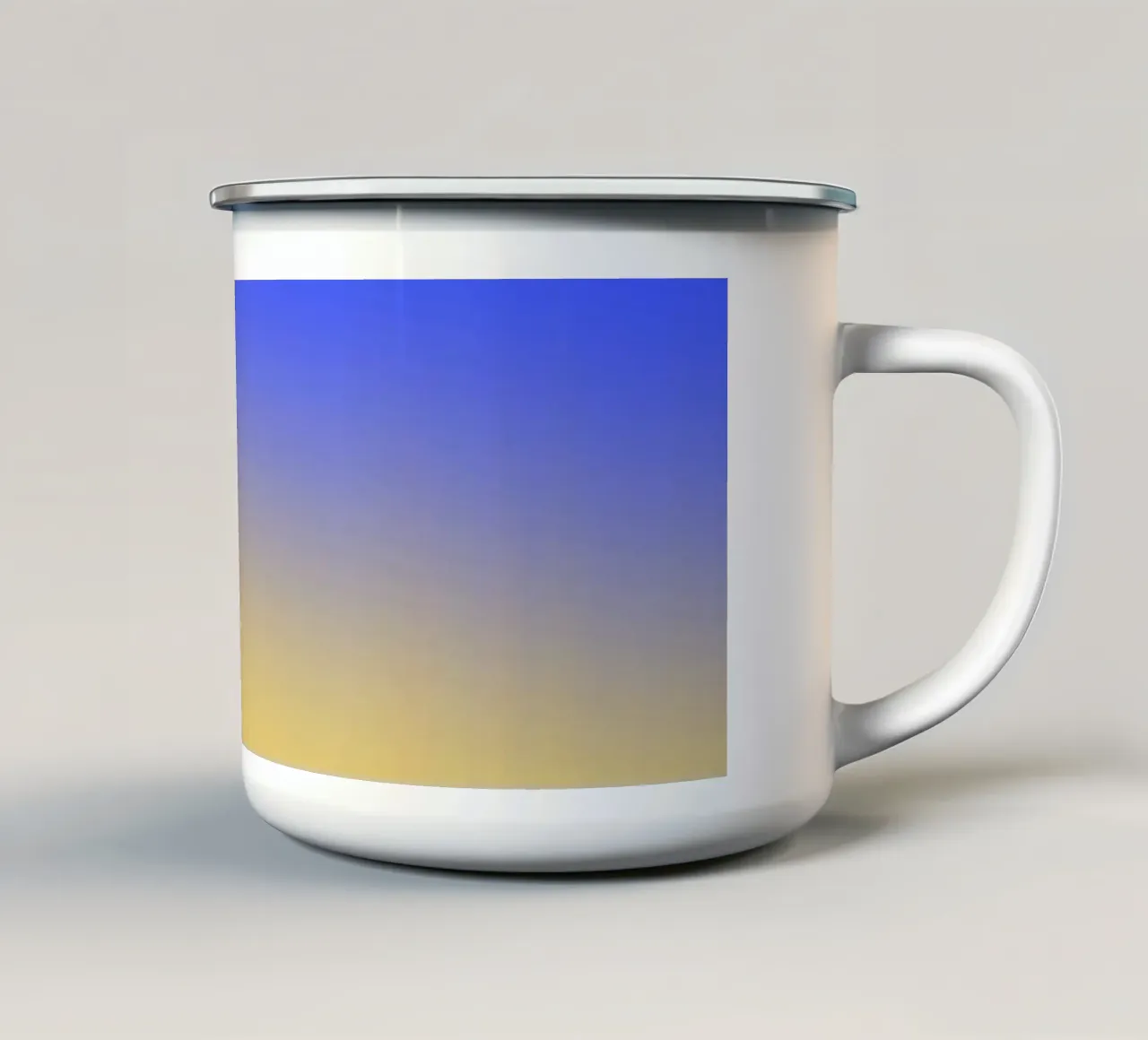 Aube Pastel: il risveglio dei colori tazza in smalto da Abstract and Patterns