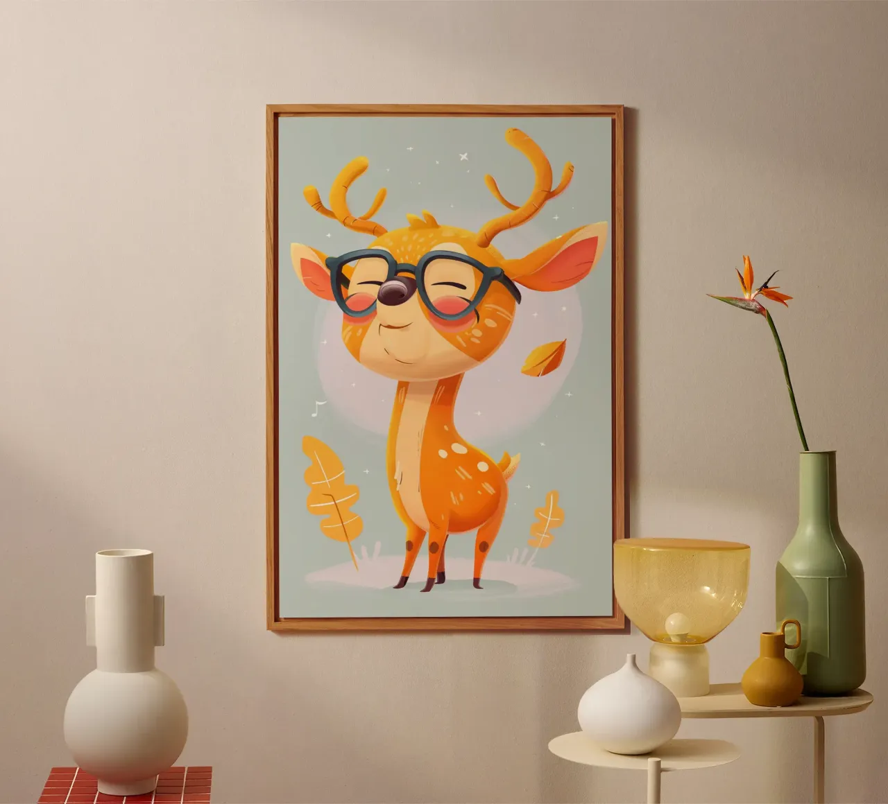 The Stylish Deer alluminio dibond da wonderfolk