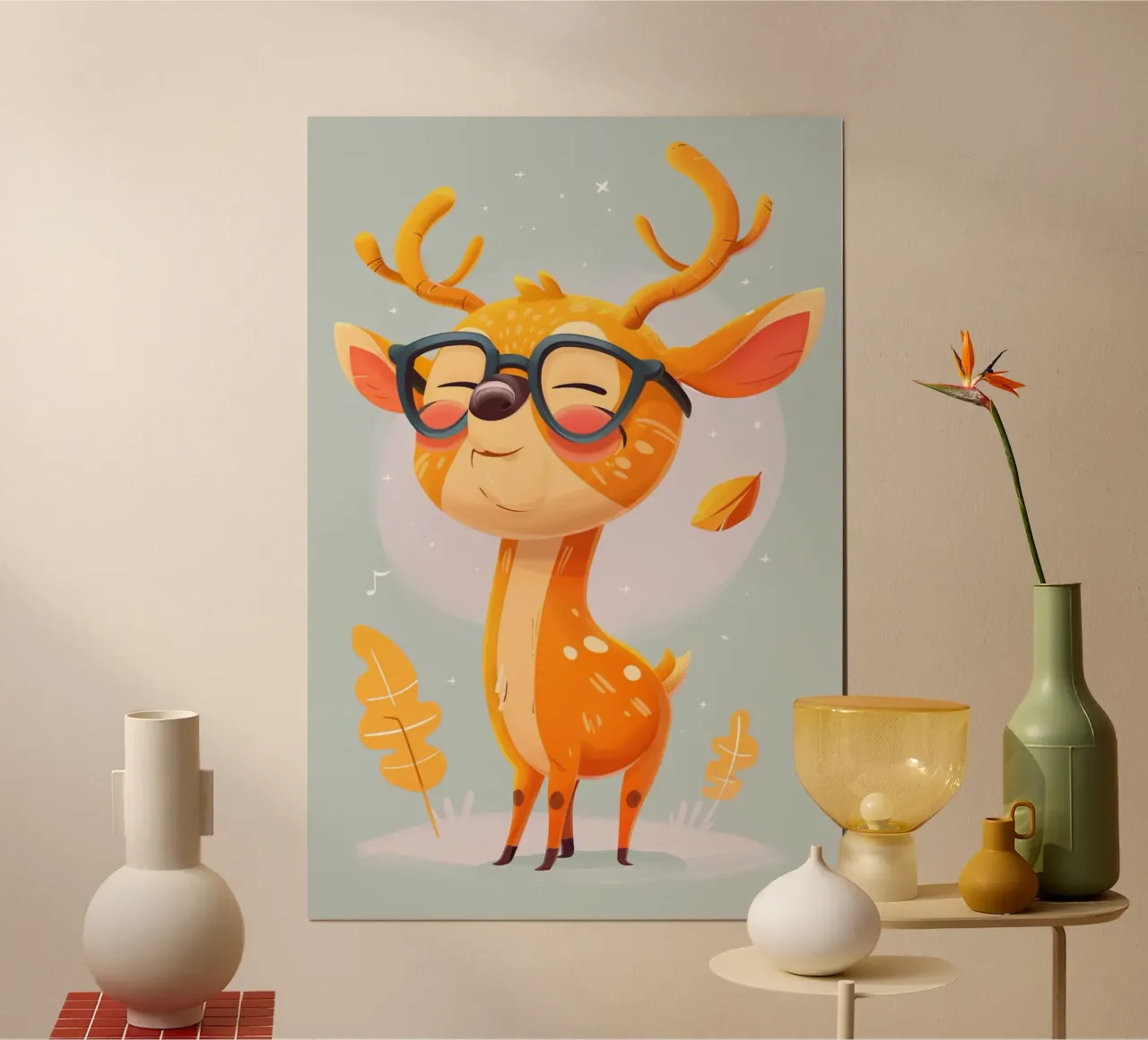 The Stylish Deer carta hahnemühle da wonderfolk