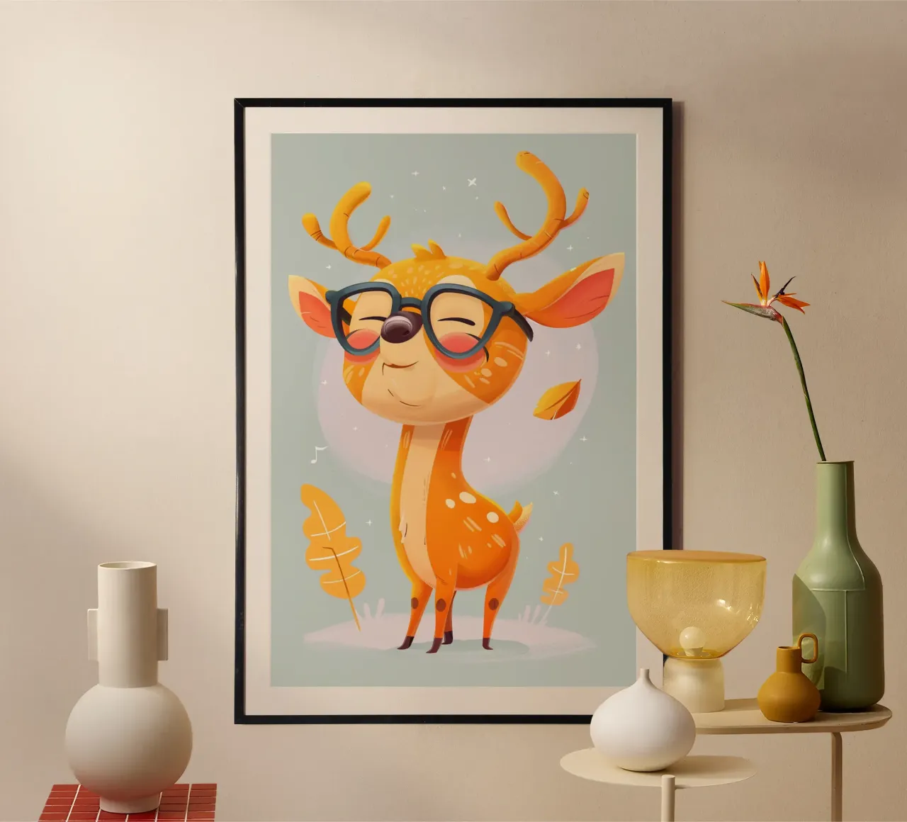 The Stylish Deer carta hahnemühle da wonderfolk
