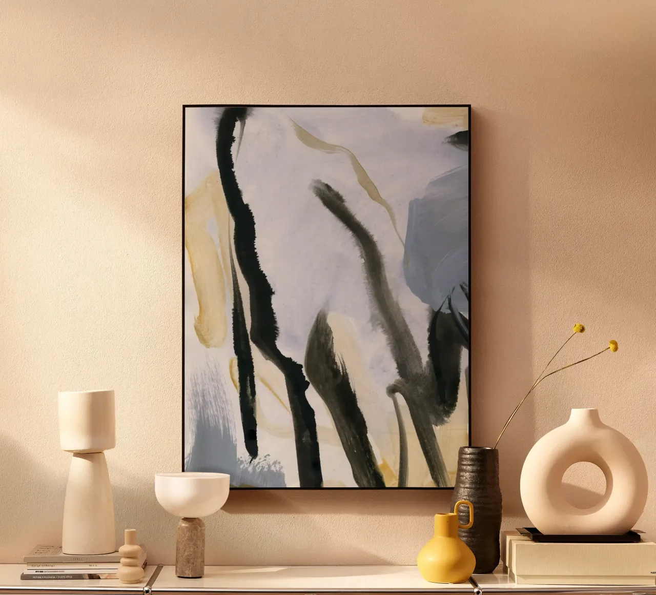 abstract & minimal 1 acrylic glass by IRIS LEHNHARDT FINE ART