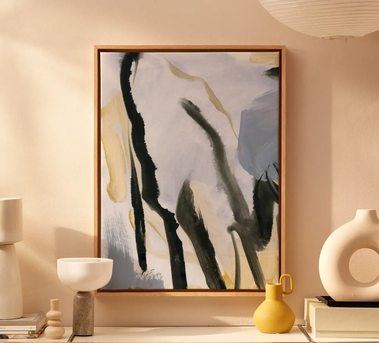 abstract & minimal 1 tela da IRIS LEHNHARDT FINE ART