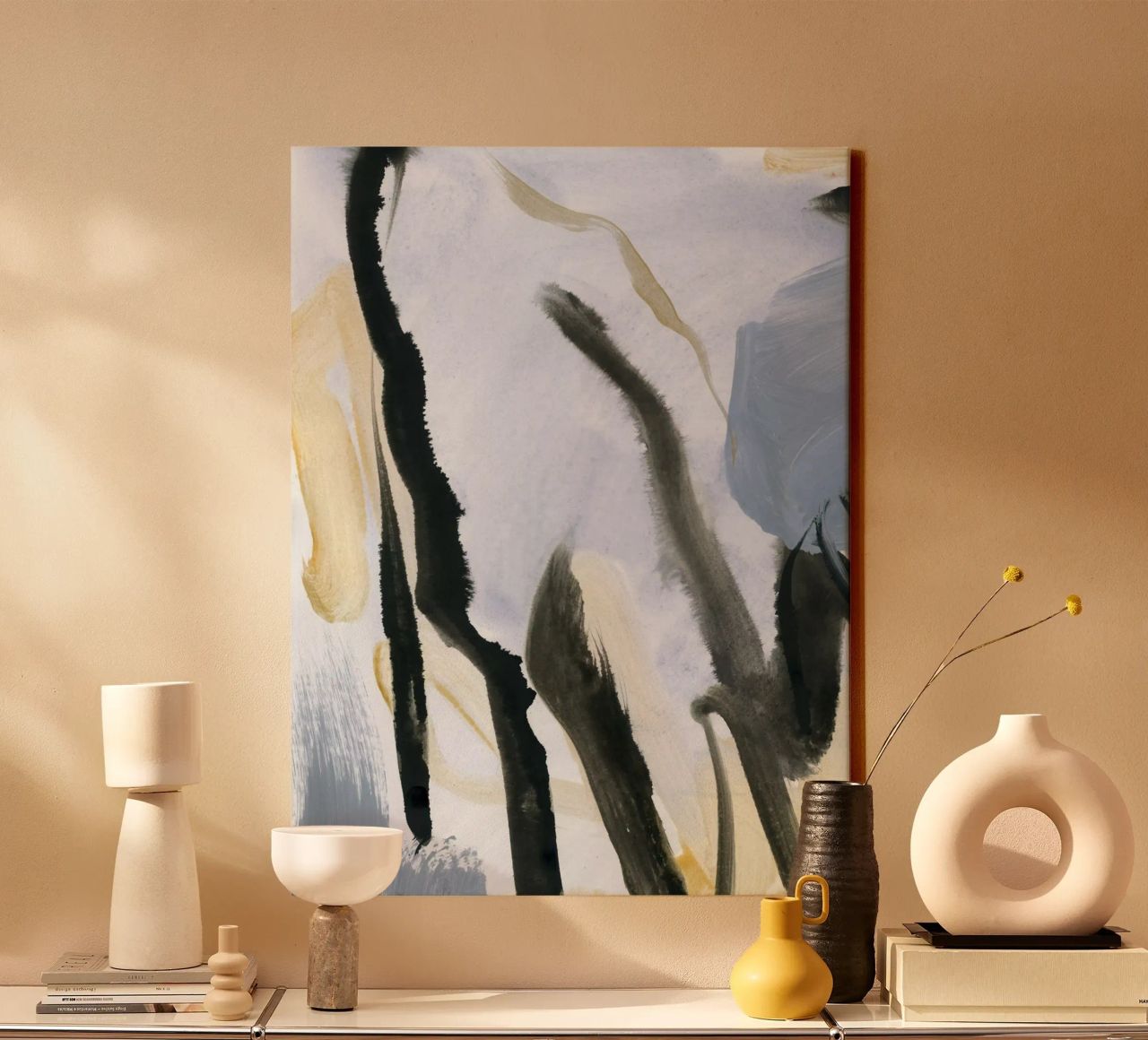 abstract & minimal 1 Leinwand von IRIS LEHNHARDT FINE ART