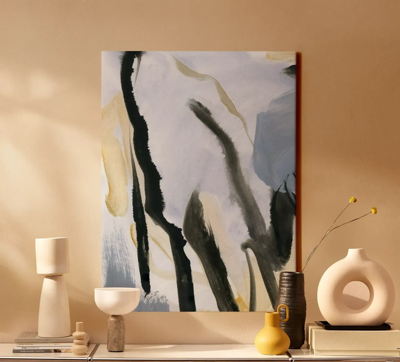 abstract & minimal 1 tela da IRIS LEHNHARDT FINE ART