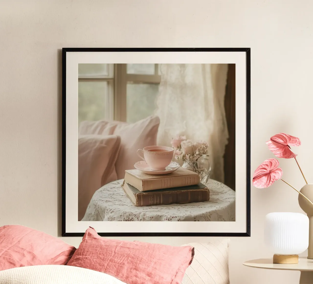 Sussurri in rosa poster da StillVibe Home