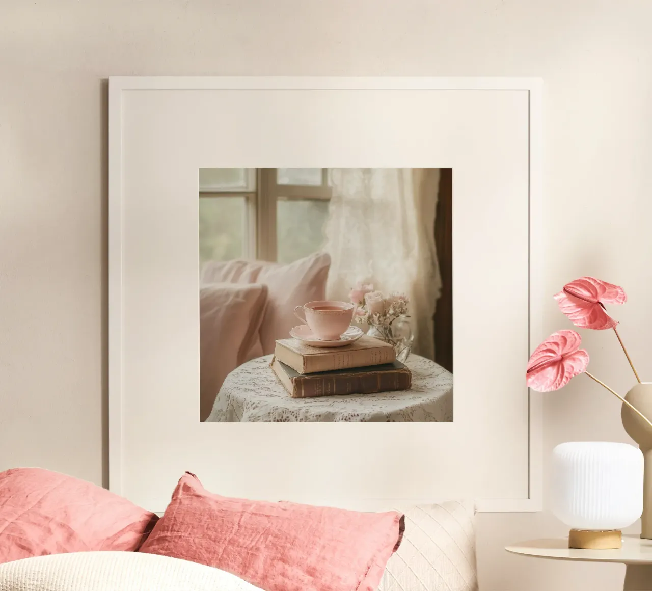 Sussurri in rosa poster da StillVibe Home