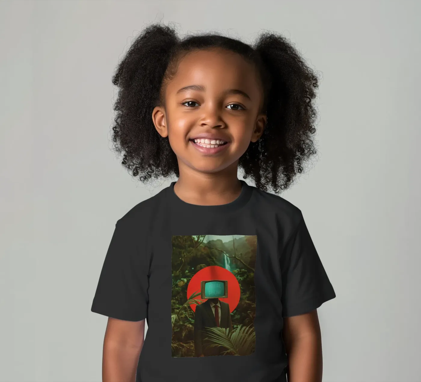 Sei offline t-shirt bambini da Dapidoka