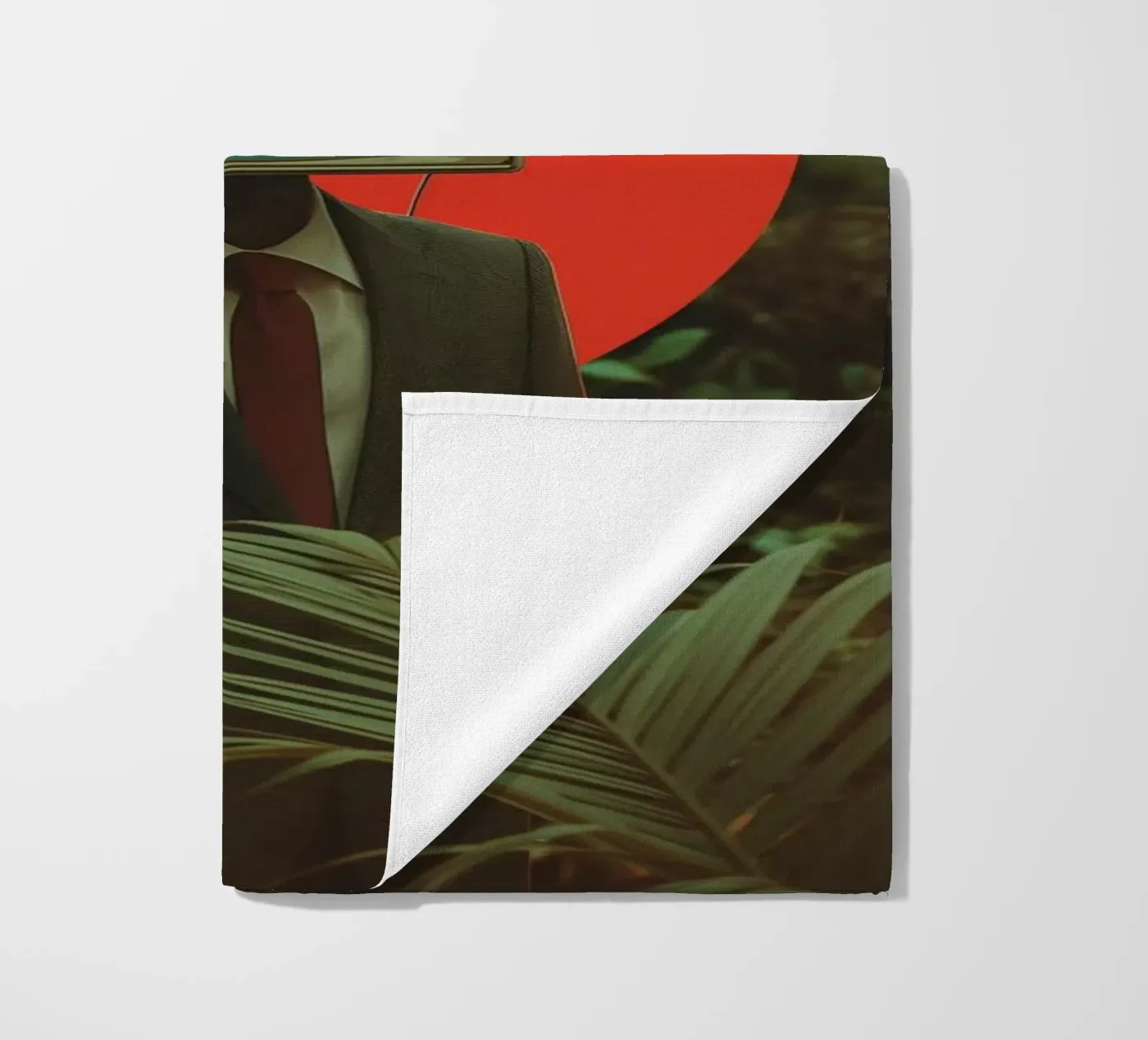 You're Offline beach towel by Dapidoka